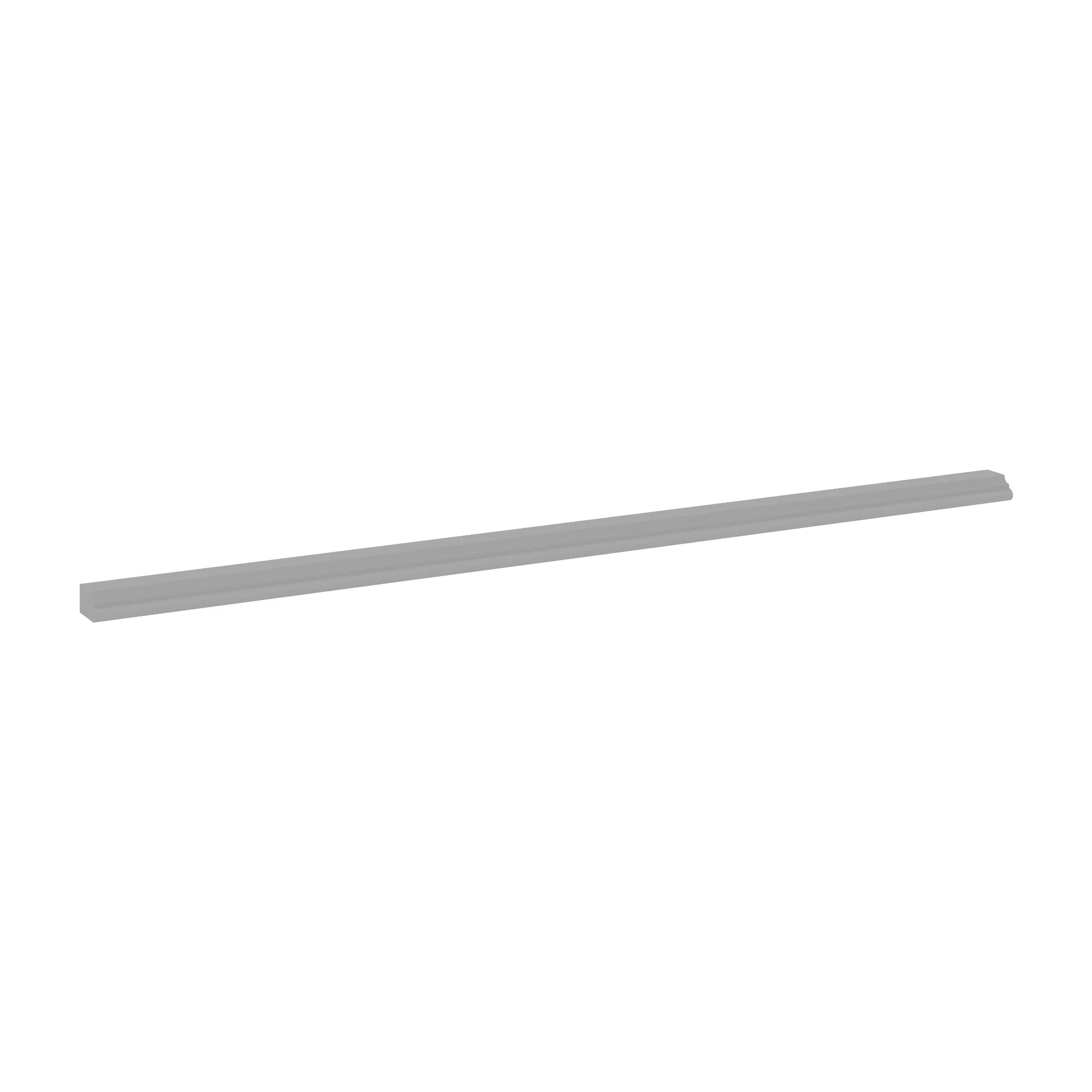 J&K Castle Grey S5 96" W Chair Rail Molding