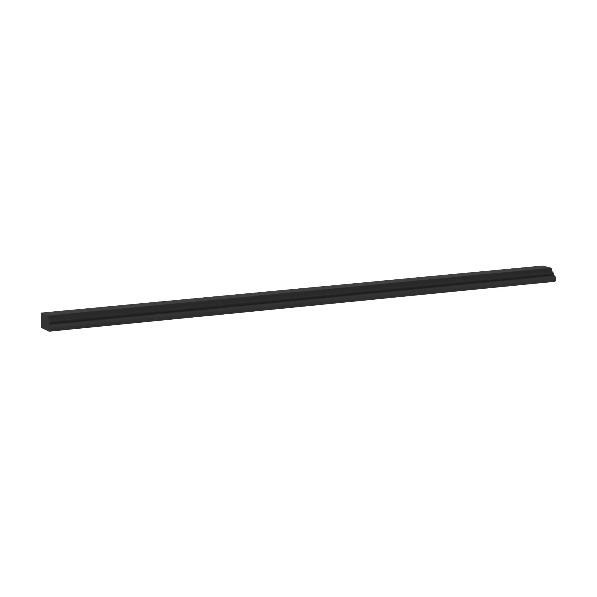 J&K Charcoal E2 96" W Chair Rail Molding