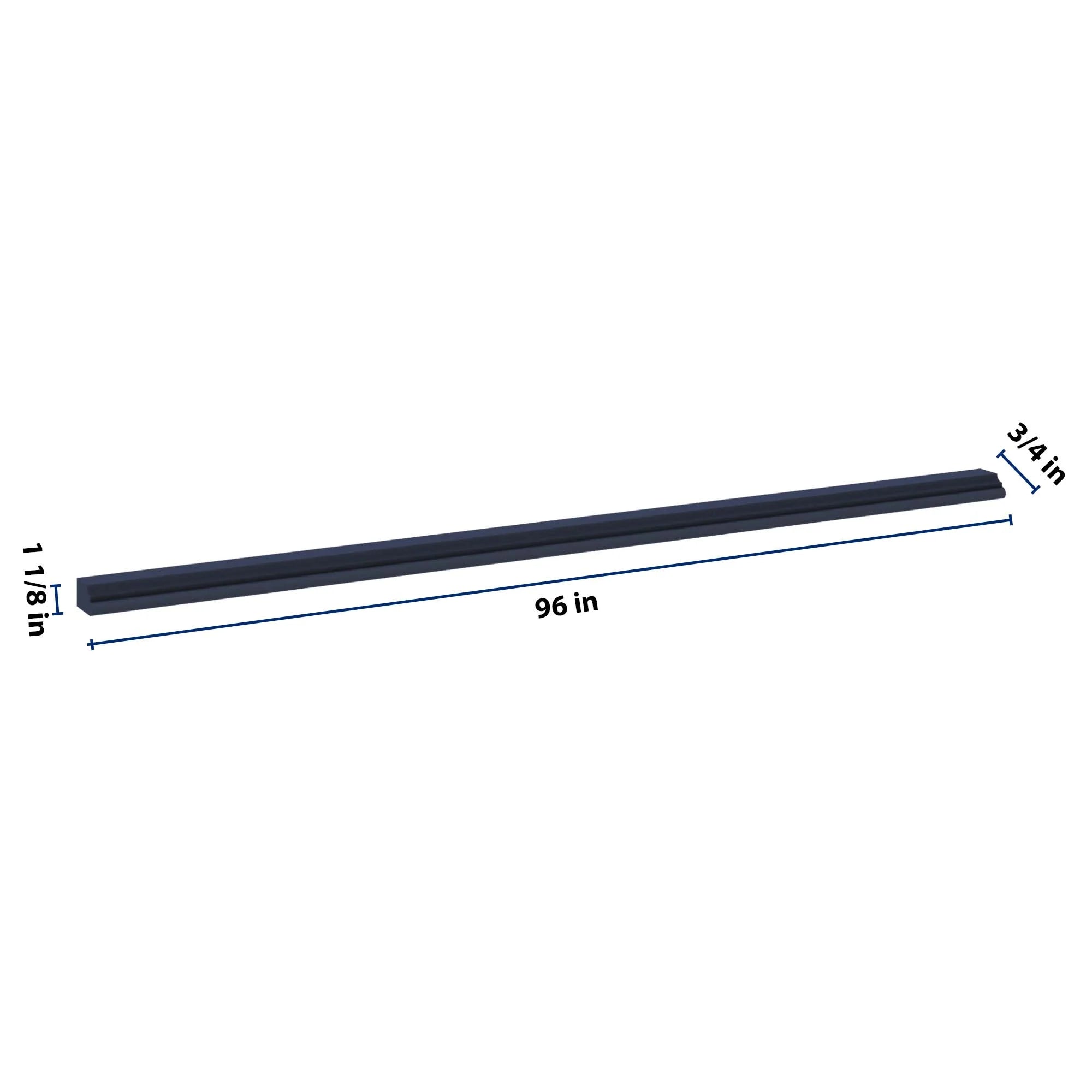 J&K Naval B7 96" W Chair Rail Molding