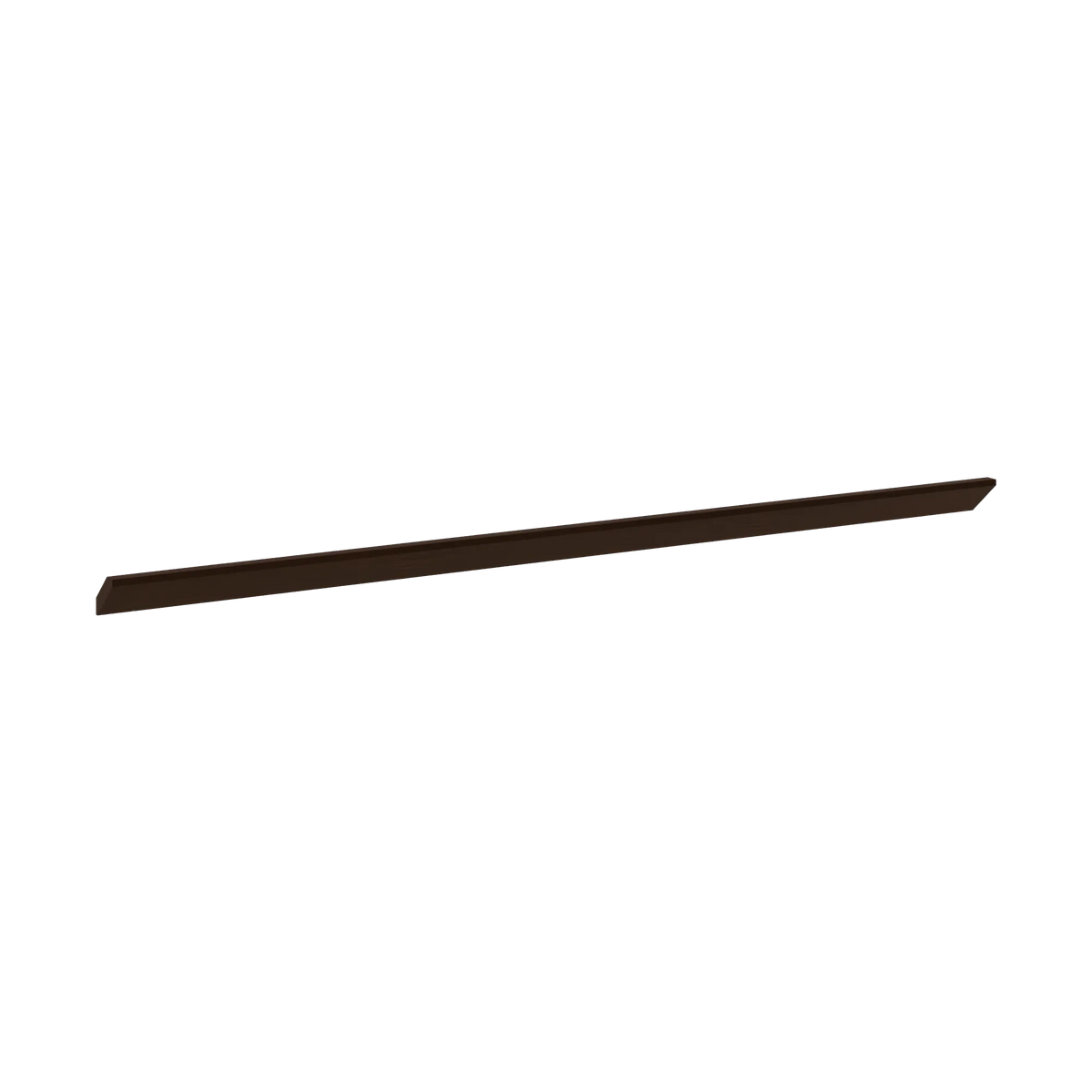 CNC Luxor 5-Piece Espresso 96" W X 2" H X 2" D Shaker Crown Molding