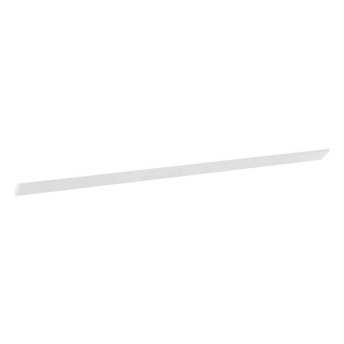 cnc luxor white 96 w x 2 h x 2 d shaker crown molding