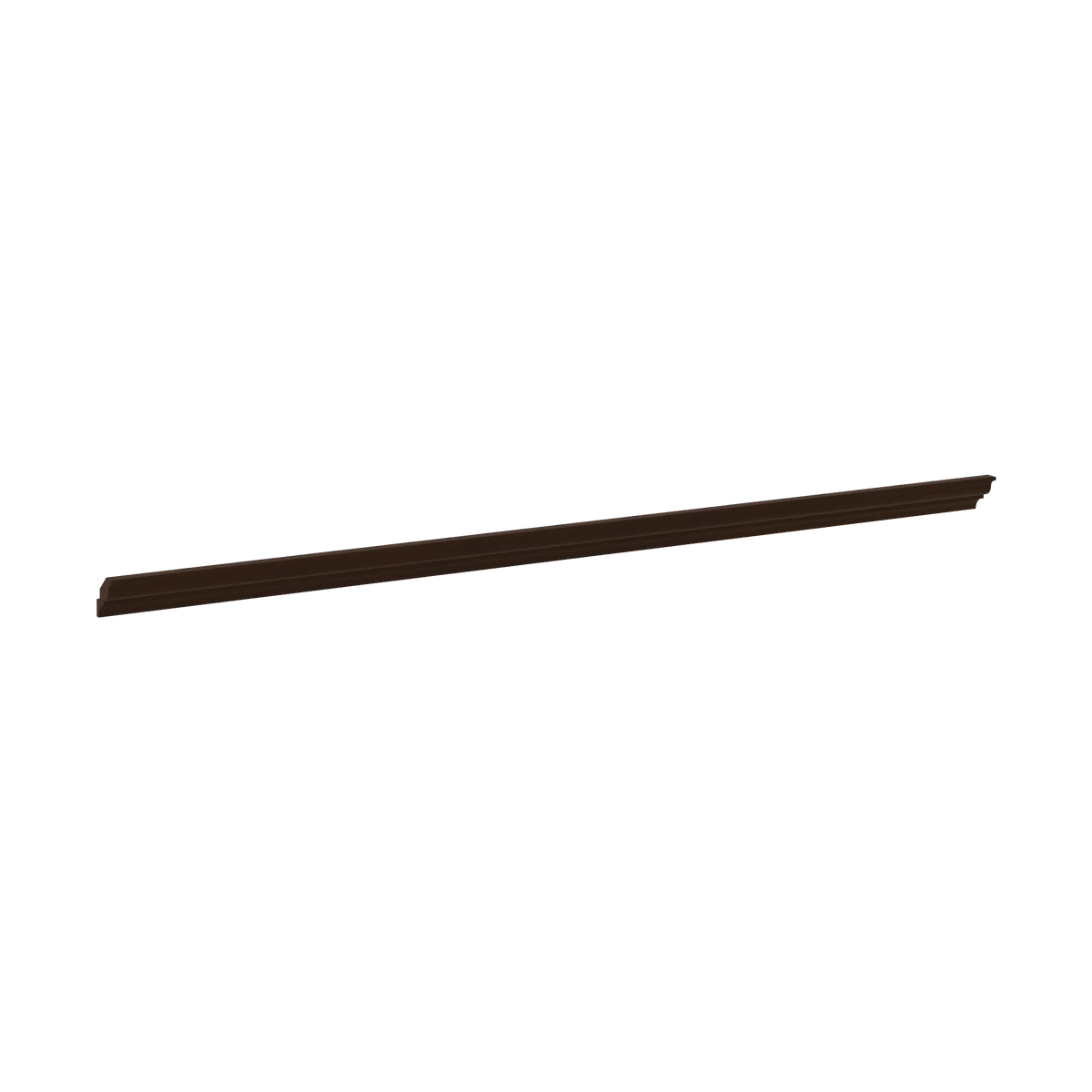 CNC Luxor 5-Piece Espresso 96" W X 2" H X 2" D Crown Molding