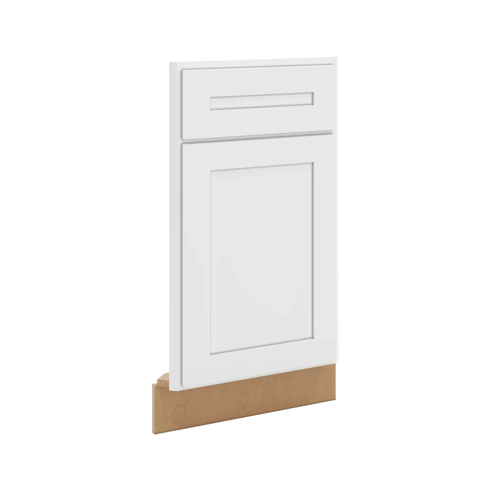cnc luxor 5 piece white 36 w diagonal corner sink front