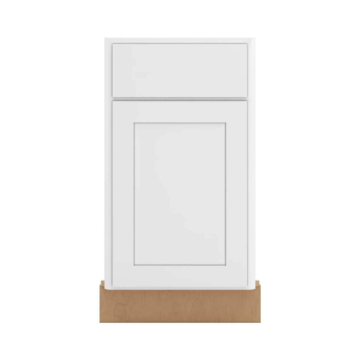 cnc luxor white 36 w diagonal corner sink front