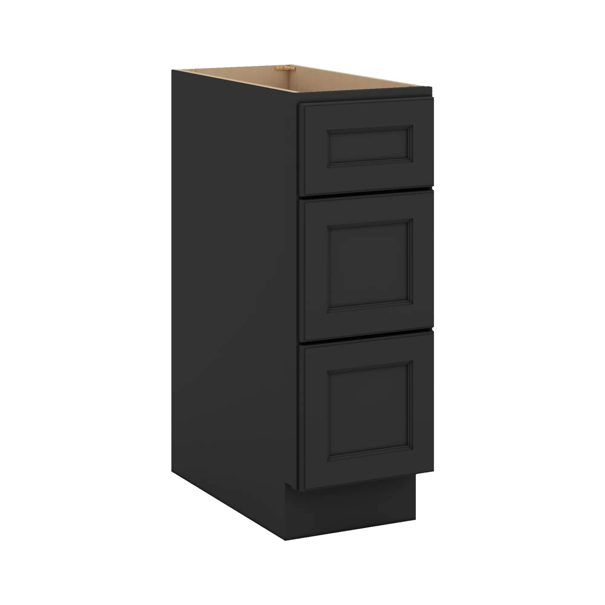 J&K Charcoal E2 Base w/3 Drawers - 12" W