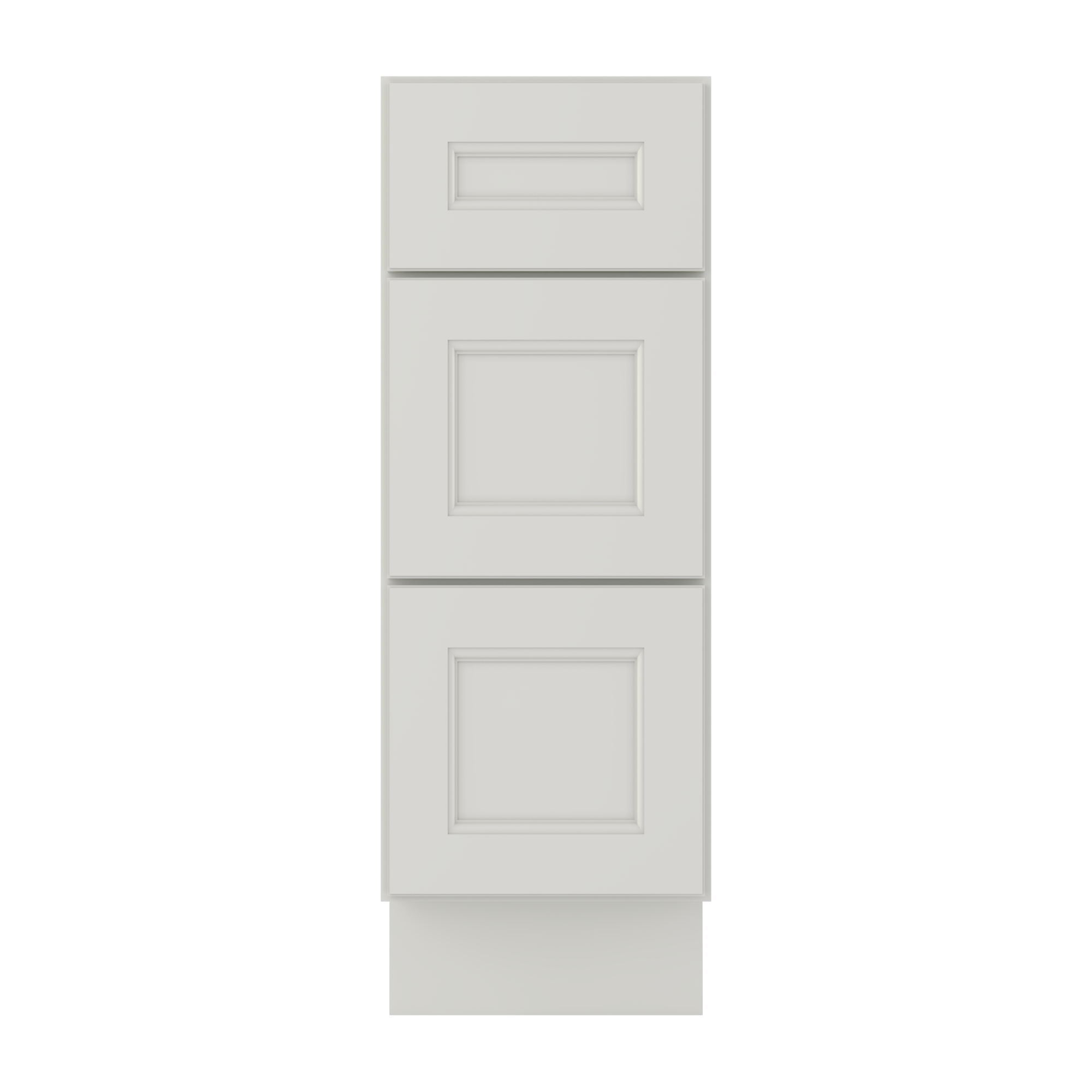 Drawer Base Kitchen Cabinet DB12 Milan Pearl 12 in. width 34.5 in. height 24 in. depth