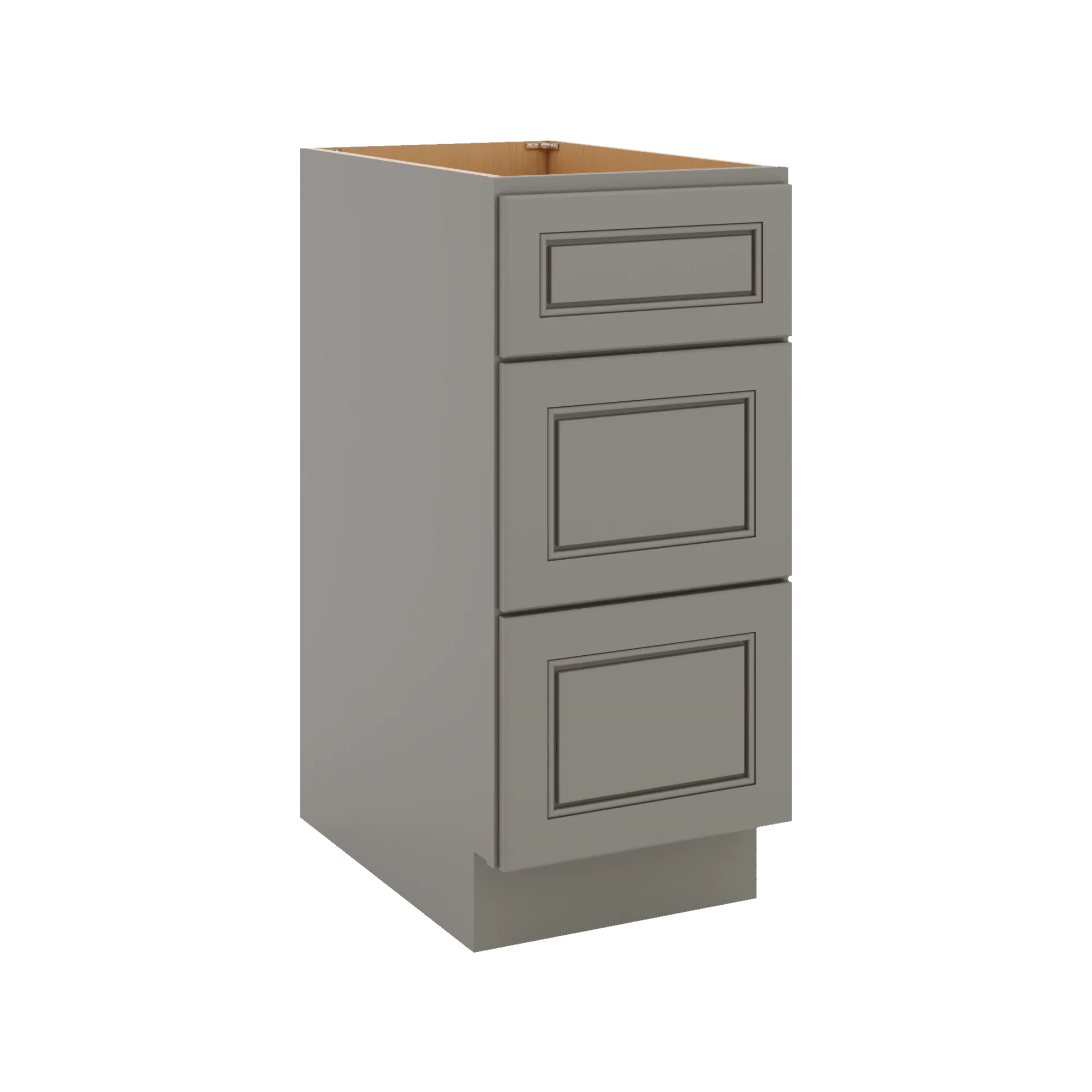 J&K Greige K3 Base w/3 Drawers - 15" W