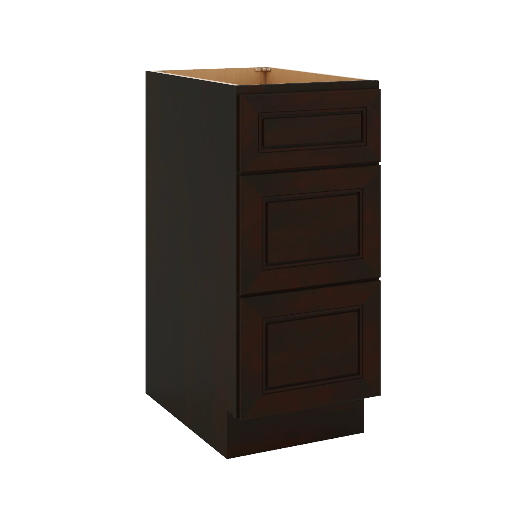 J&K Espresso K8 Base w/3 Drawers - 15" W
