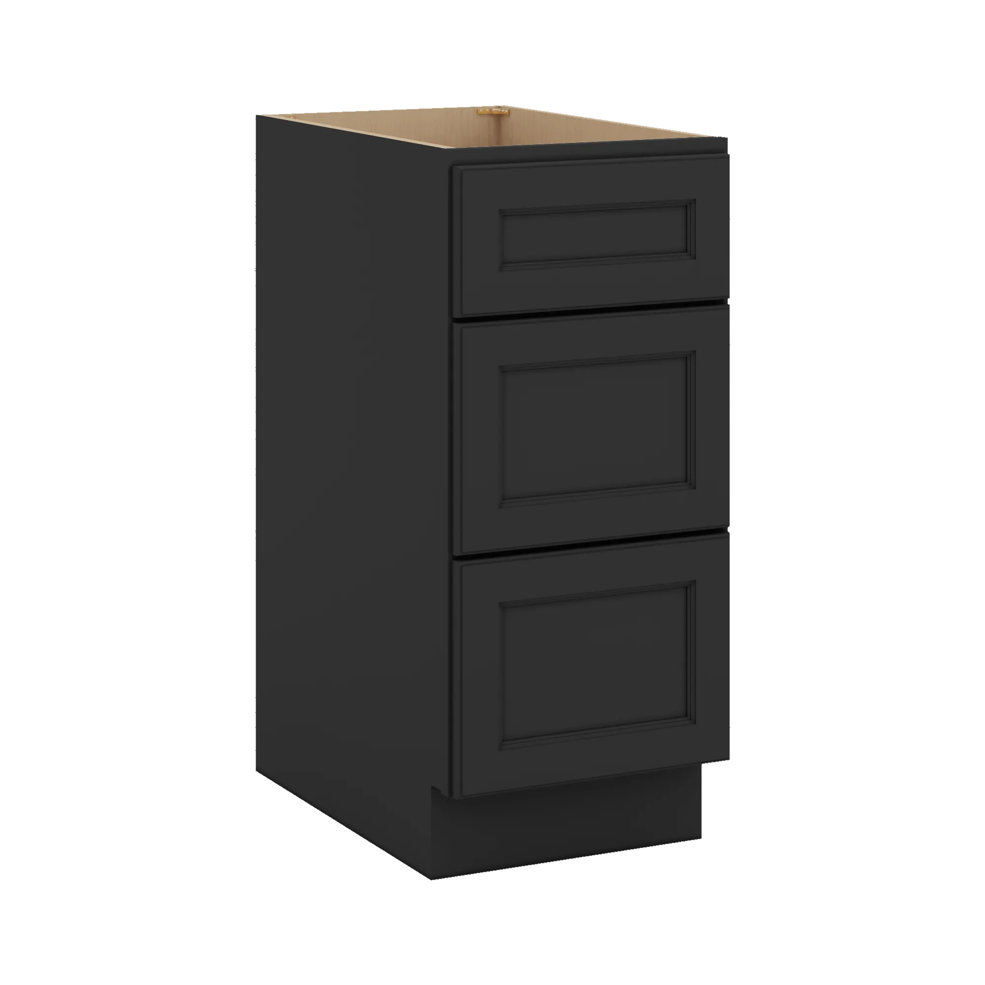 J&K Charcoal E2 Base w/3 Drawers - 15" W