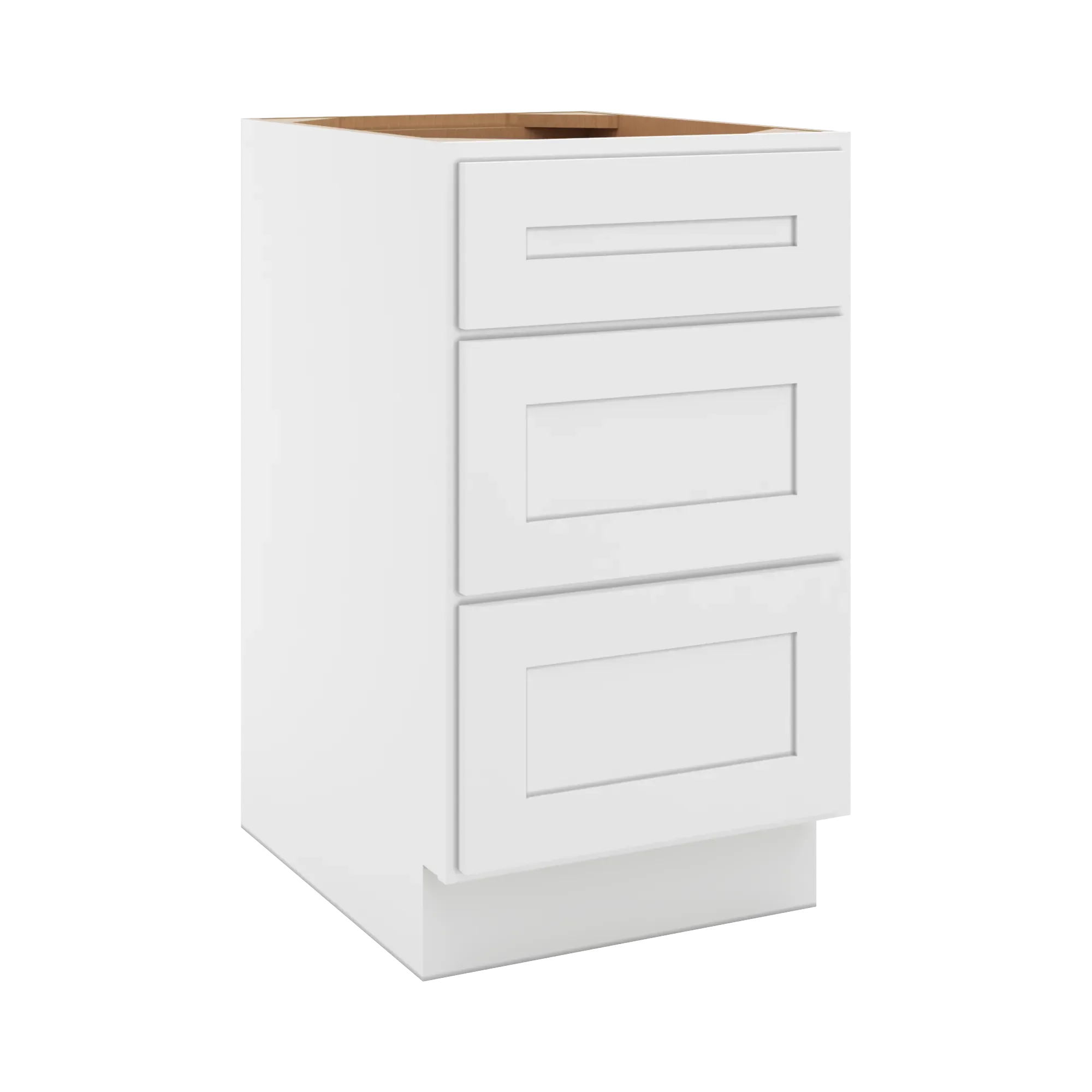 cnc luxor 5 piece white 18 w x 32 1 2 h 3 draw x 32 1 2 her base cabinet