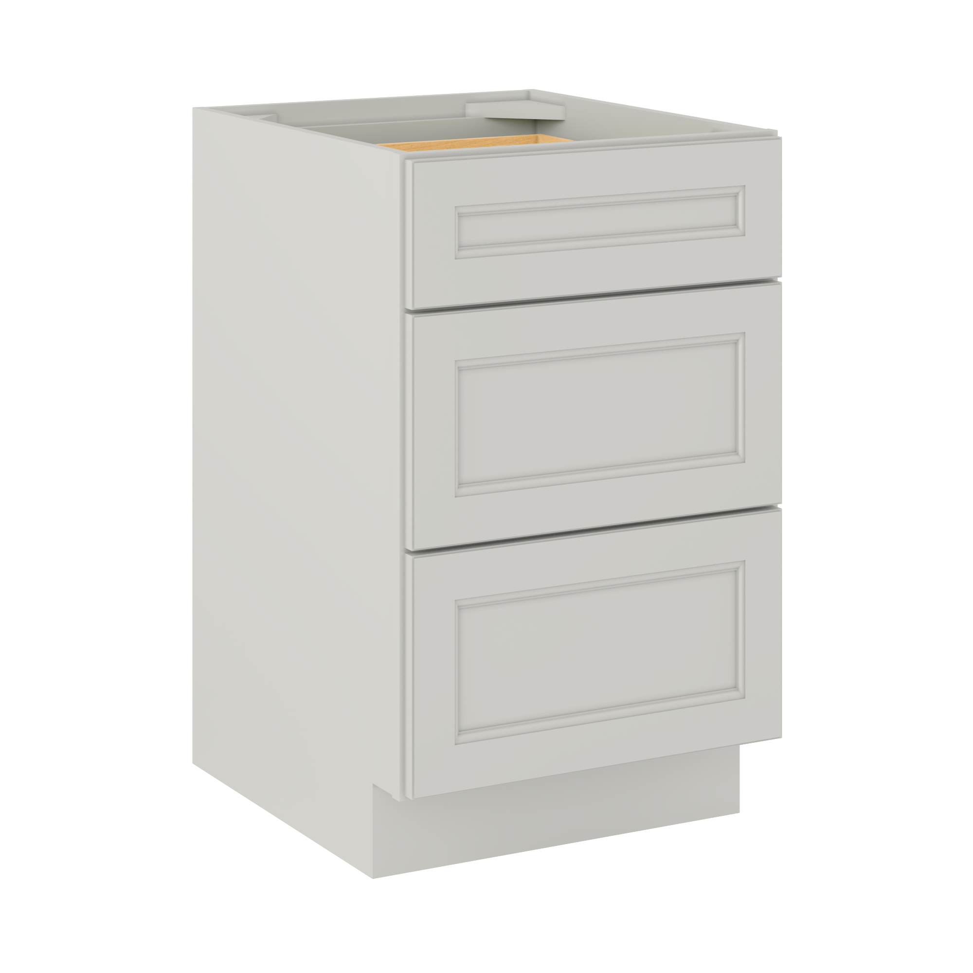 Drawer Base Kitchen Cabinet DB21 Milan Pearl 21 in. width 34.5 in. height 24 in. depth