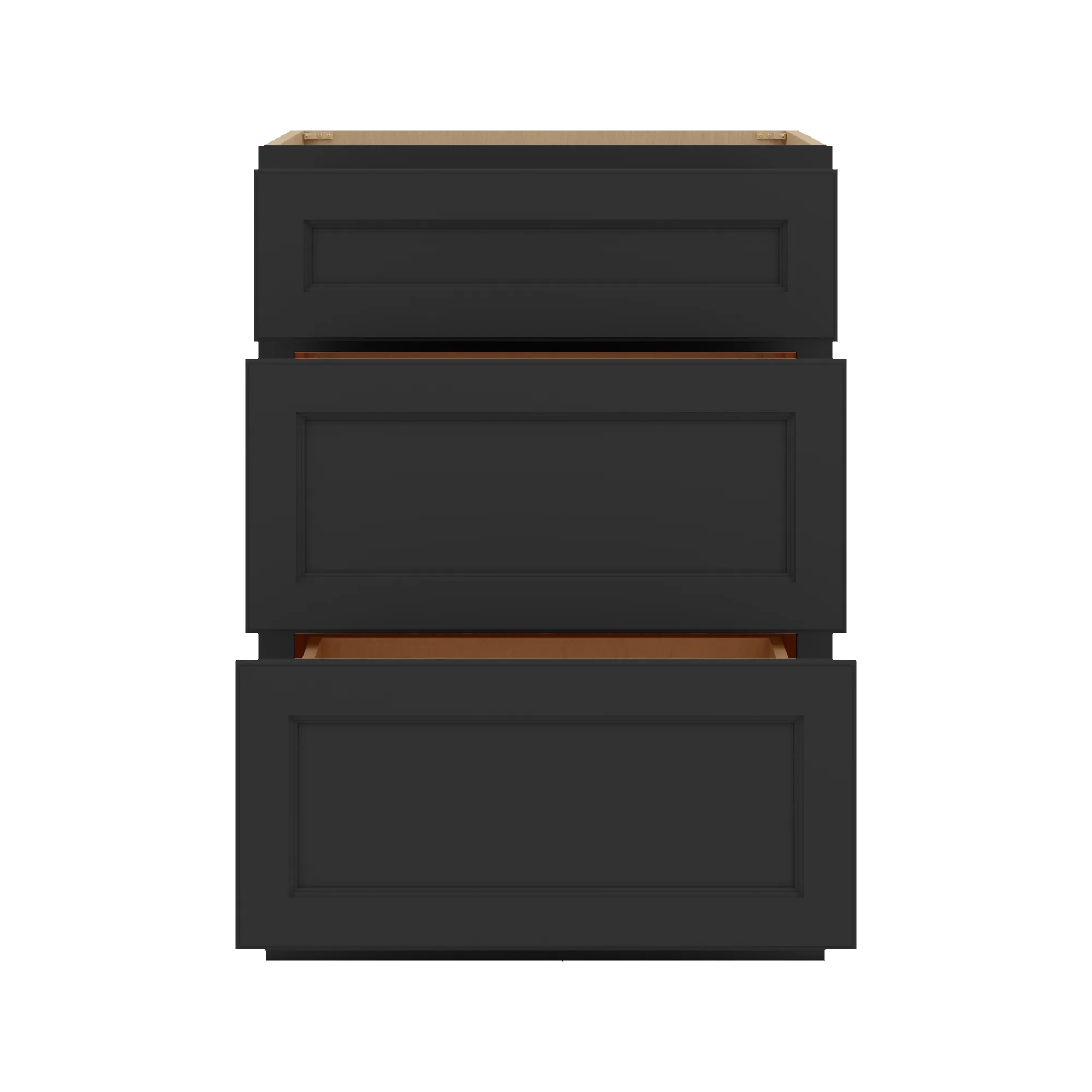 DB24 3 Open Front Charcoal