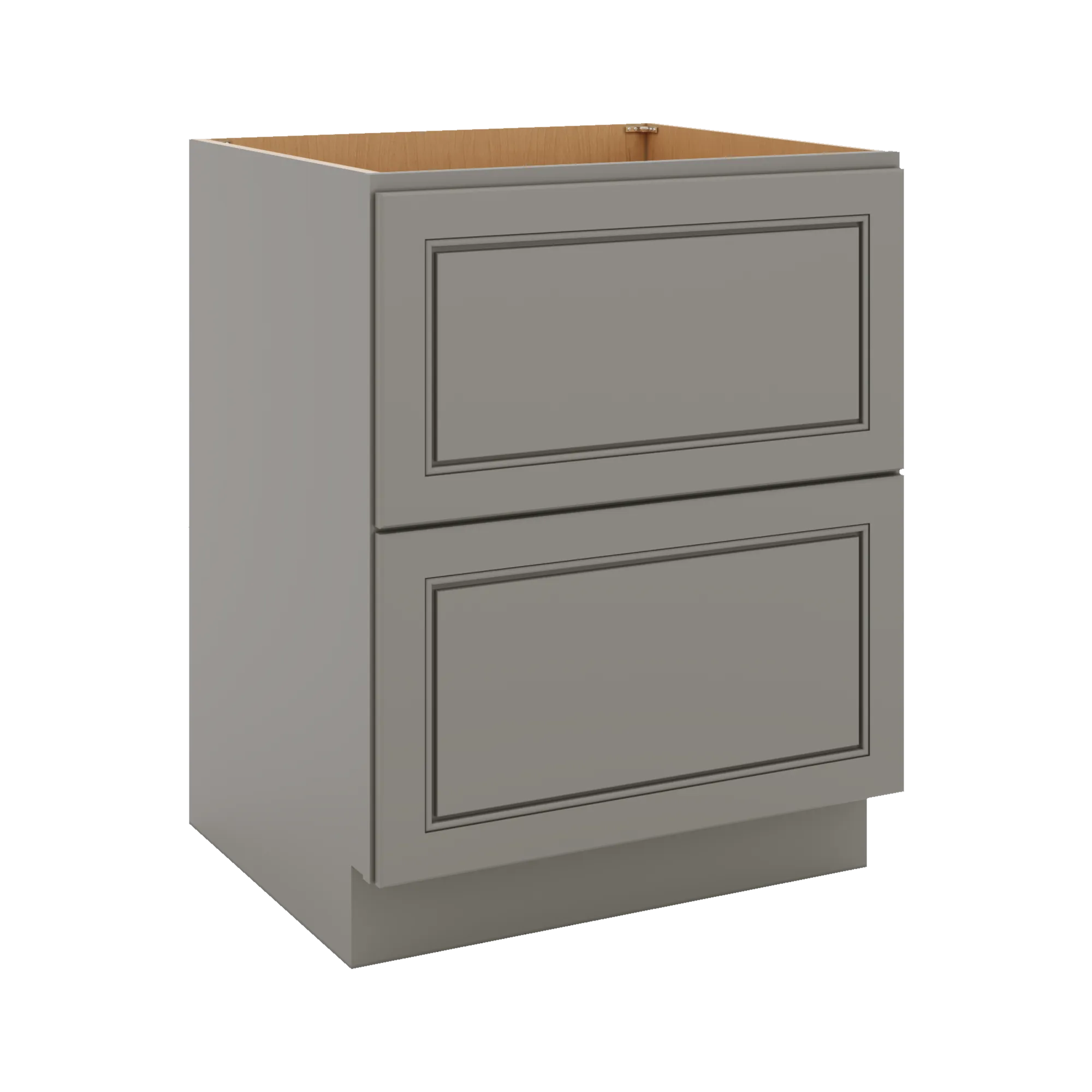 J&K Greige K3 Base w/2 Drawers - 27" W