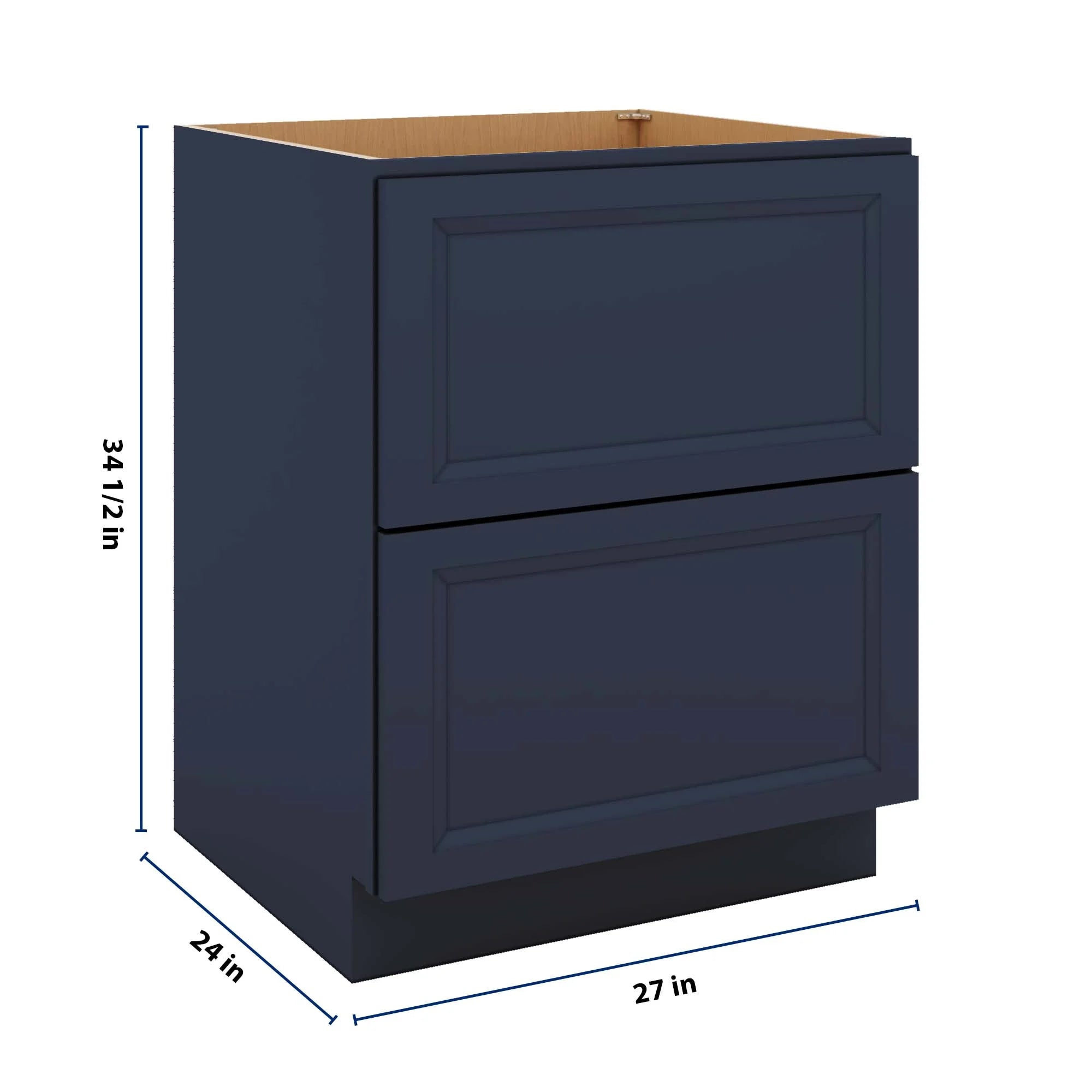 J&K Naval B7 Base w/2 Drawers - 27" W