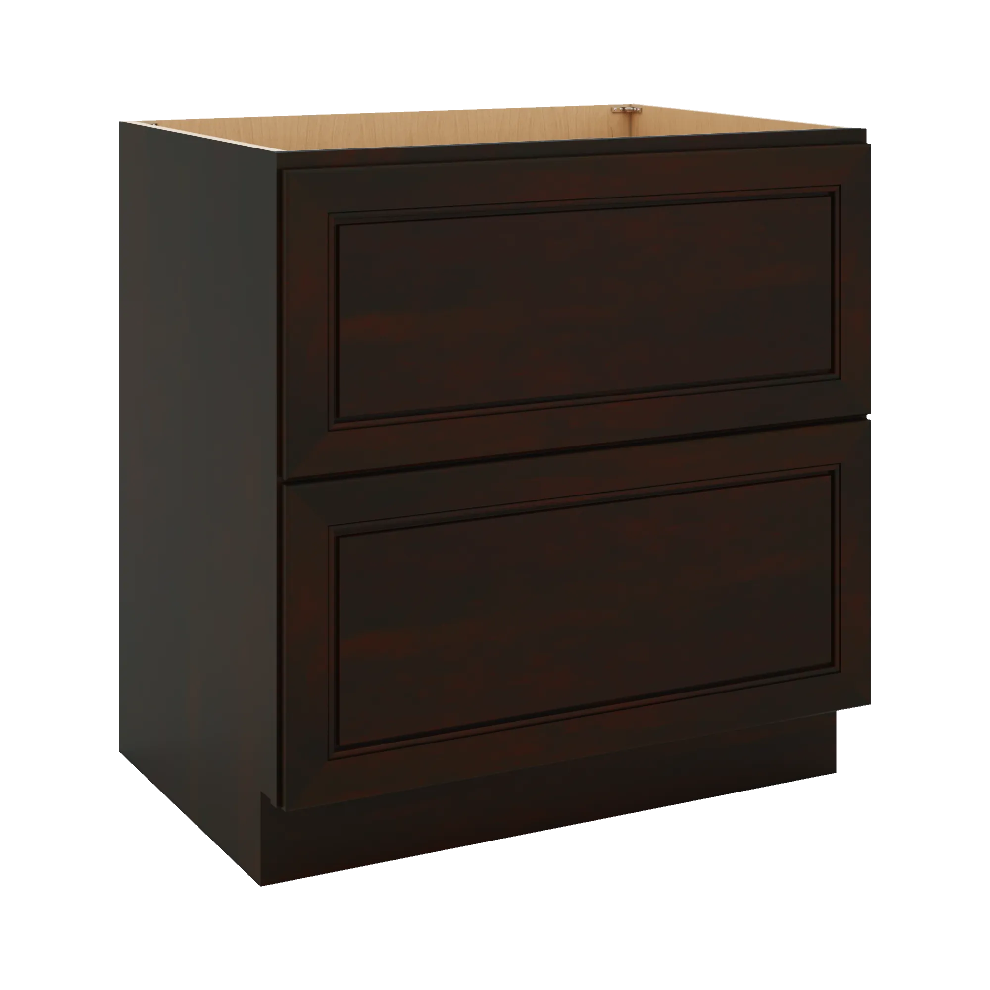 J&K Espresso K8 Base w/2 Drawers - 33" W