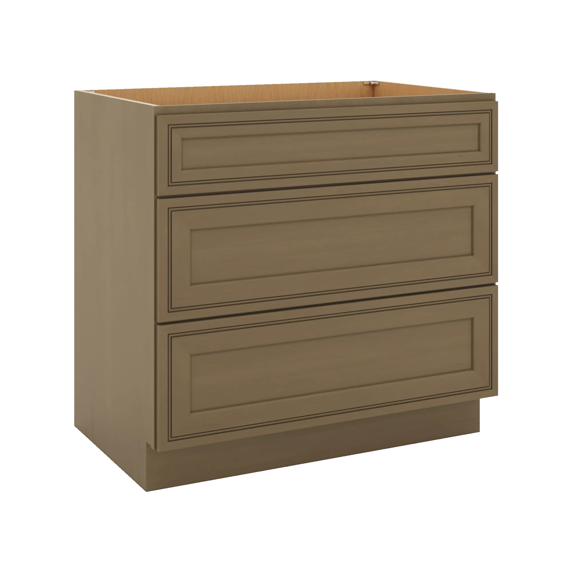 J&K Hazel H8 Base w/3 Drawers - 36" W