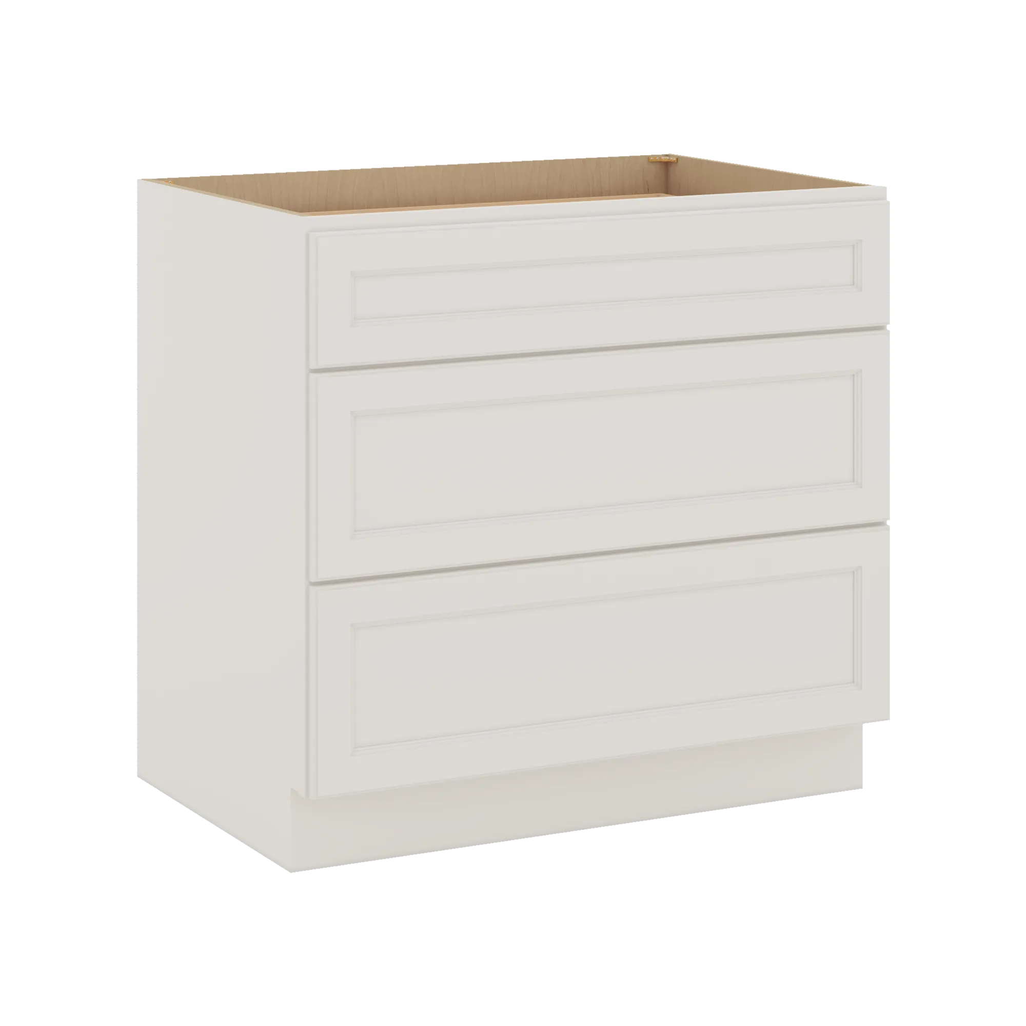 J&K Dove E1 Base w/3 Drawers - 36" W