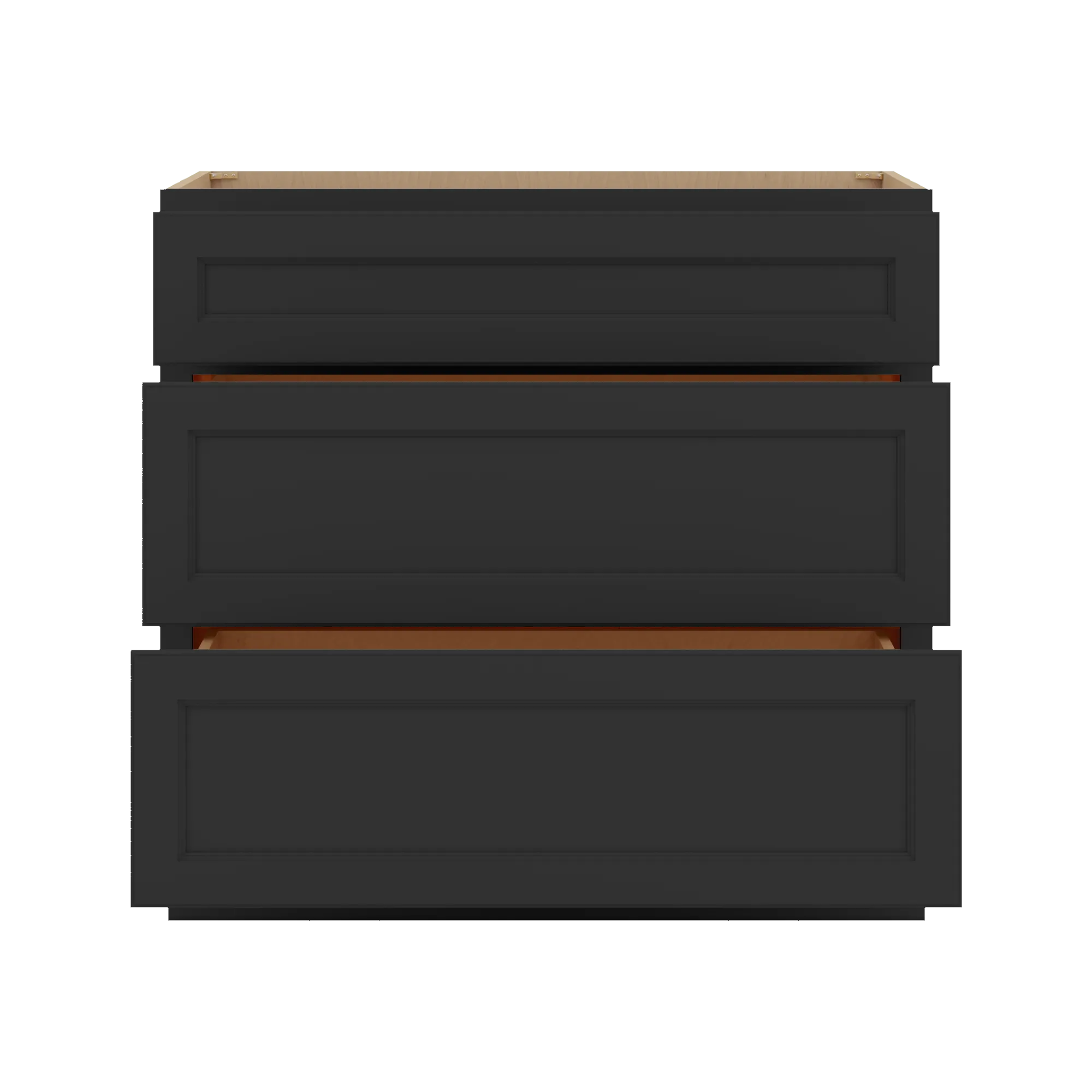 DB36 3 Open Front Charcoal