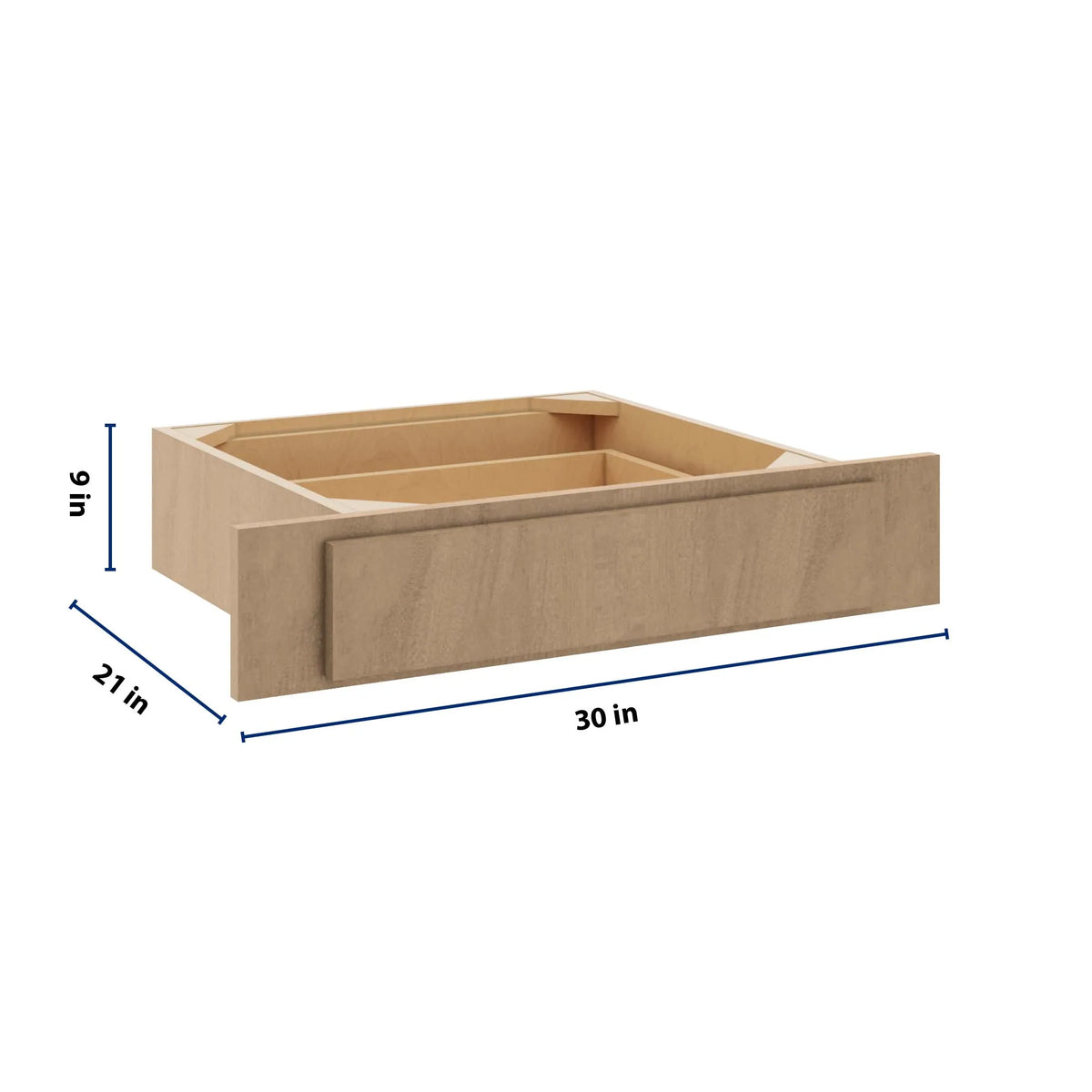 CNC Luxor 5-Piece Harvest 30" W X 21" D Desk Drawer