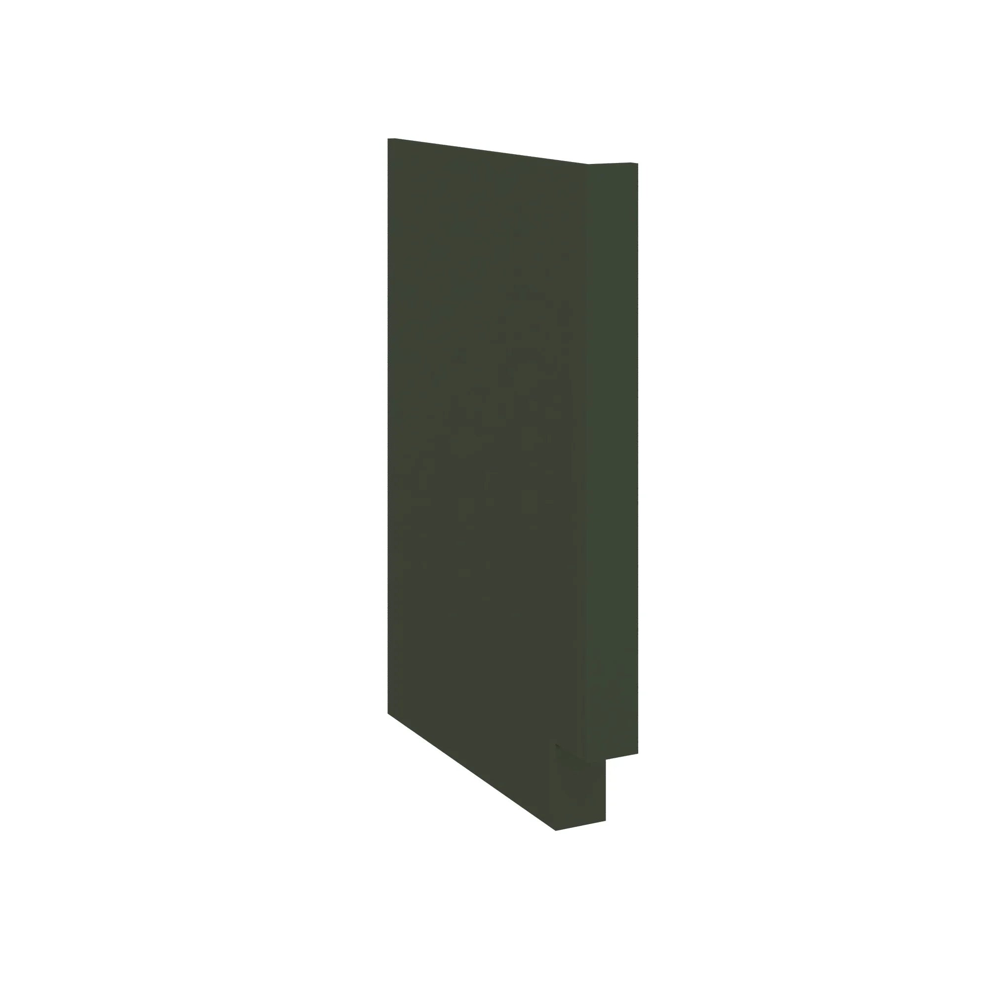 Modernform Cabinet Slim Sage Green 3" W X 34 1/2" H X 24" D Base Dishwasher End Panel