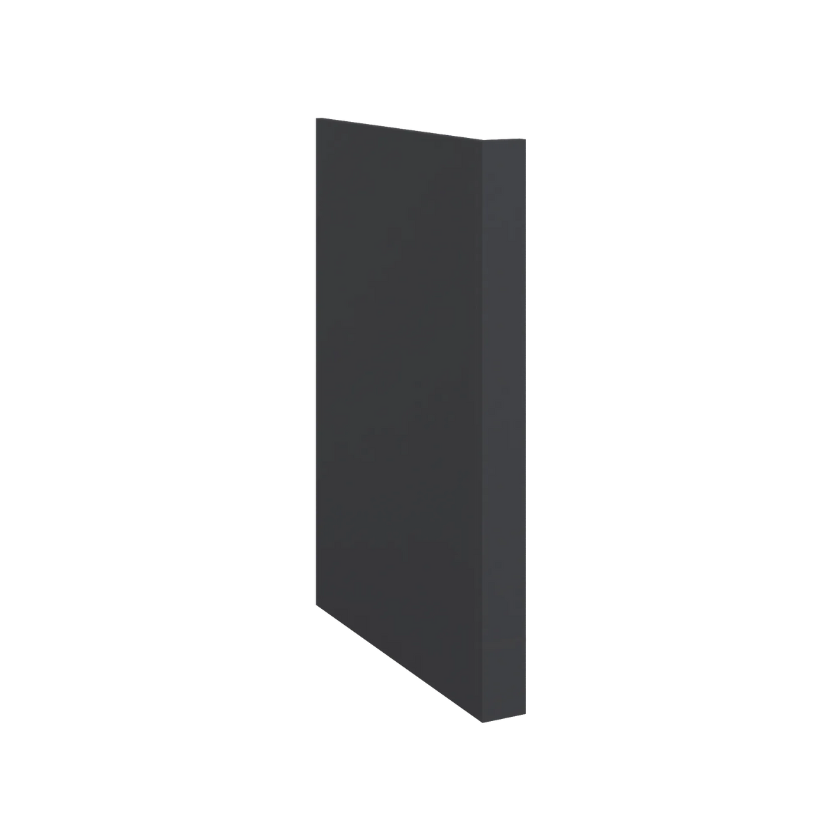 Modernform Cabinet Onyx Black Shaker 3" W X 34 1/2" H X 24" D Base Dishwasher End Panel