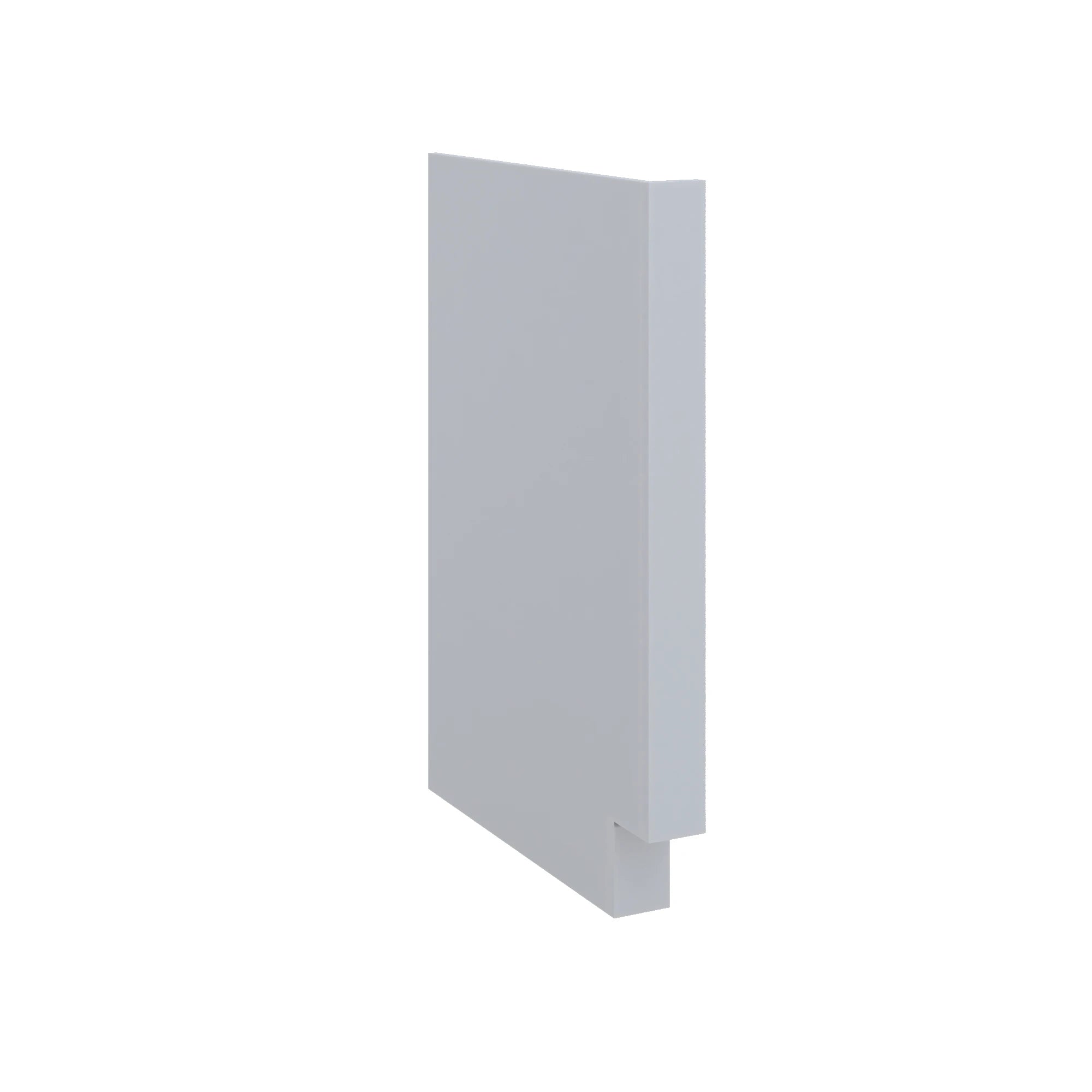 Modernform Cabinet Grey Shaker 3" W X 34 1/2" H X 24" D Base Dishwasher End Panel