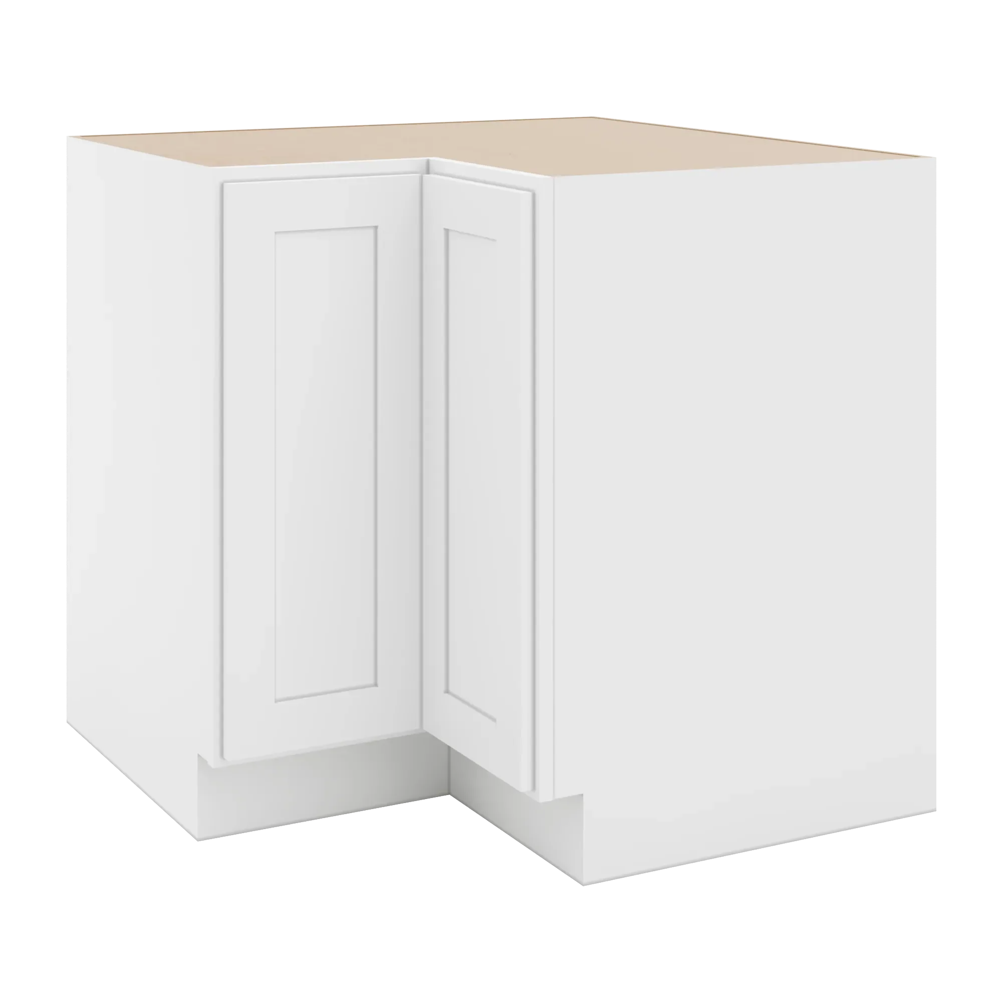cnc luxor 5 piece white 36 w easy reach corner base cabinet