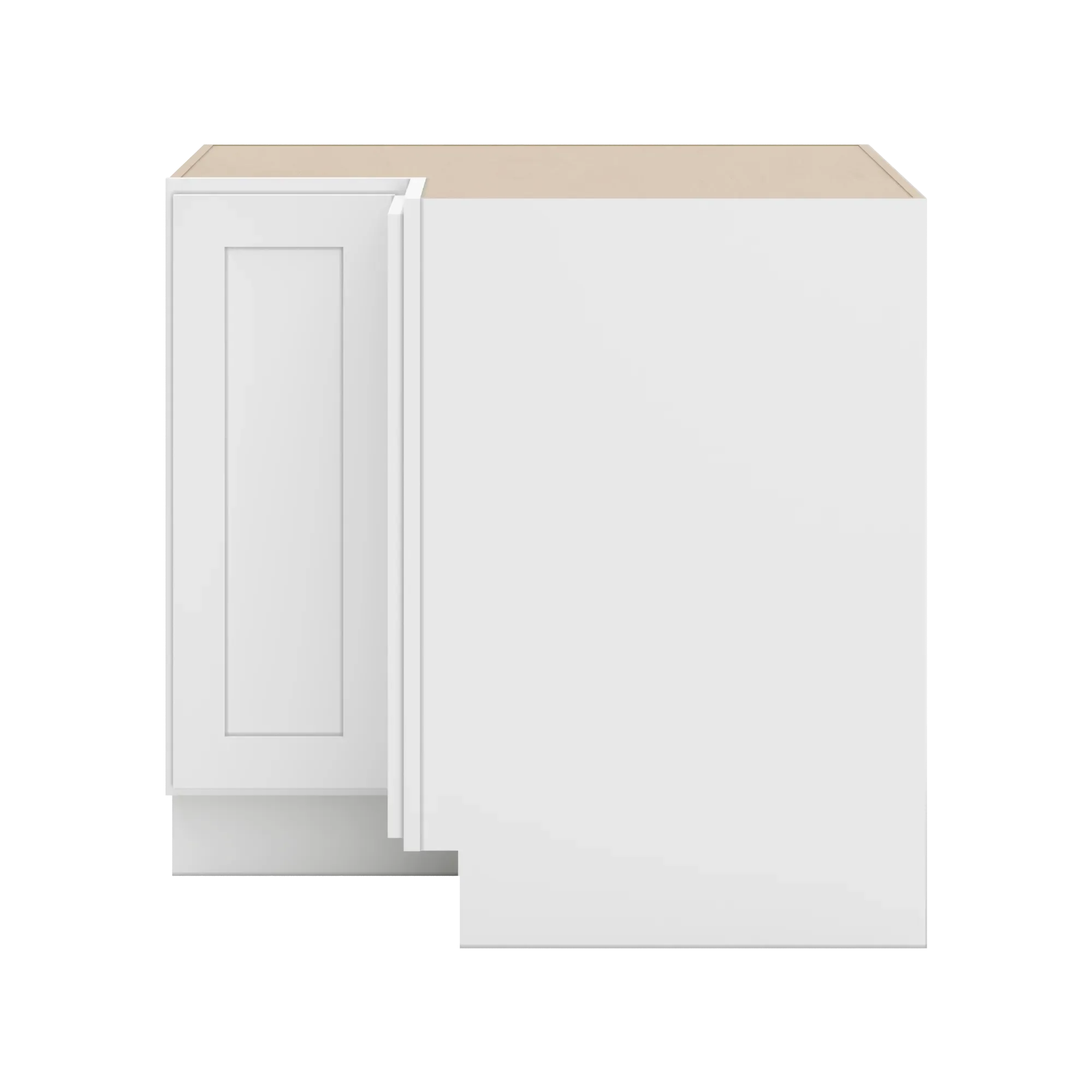cnc luxor 5 piece white 36 w easy reach corner base cabinet
