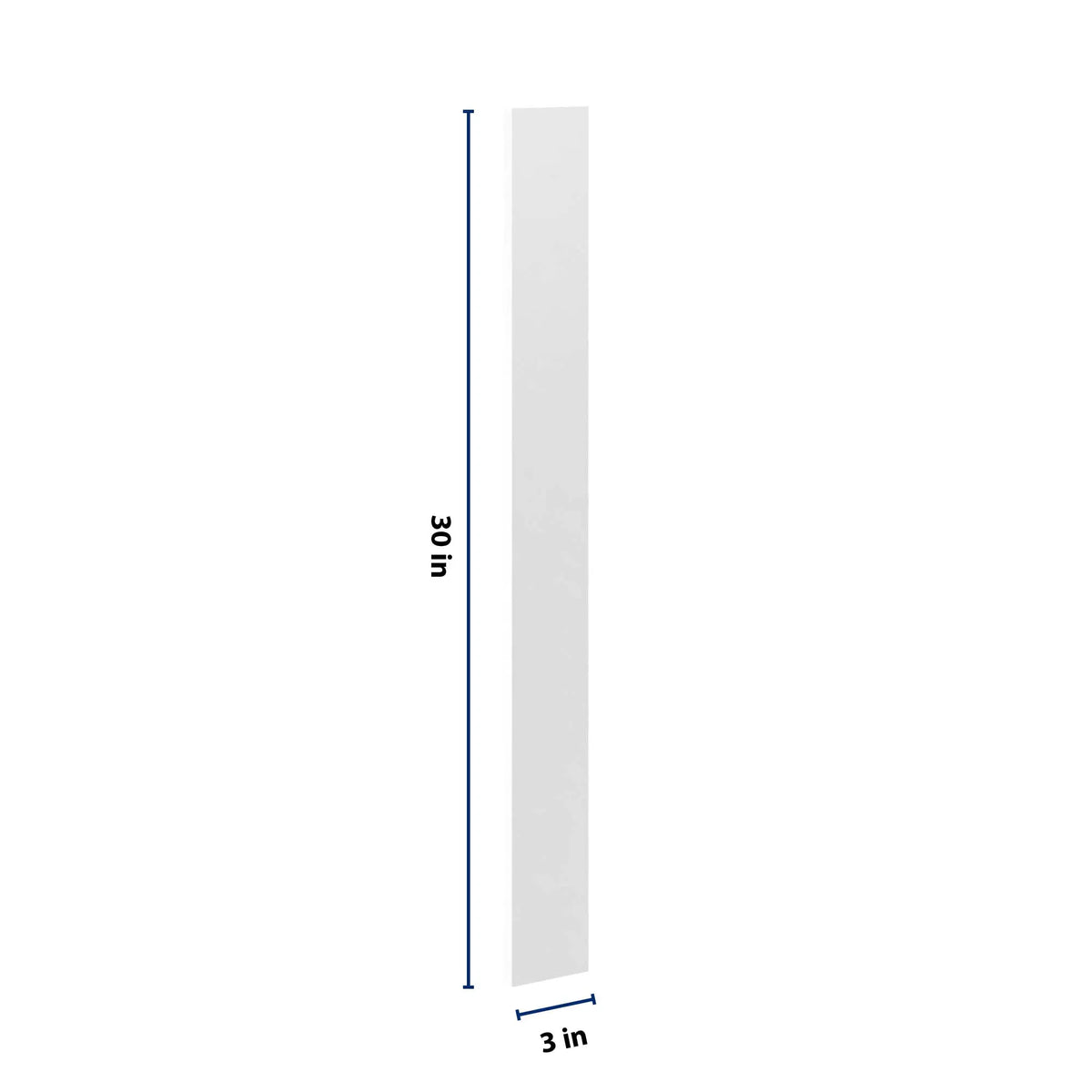 cnc luxor white 3 w x 30 h fillers