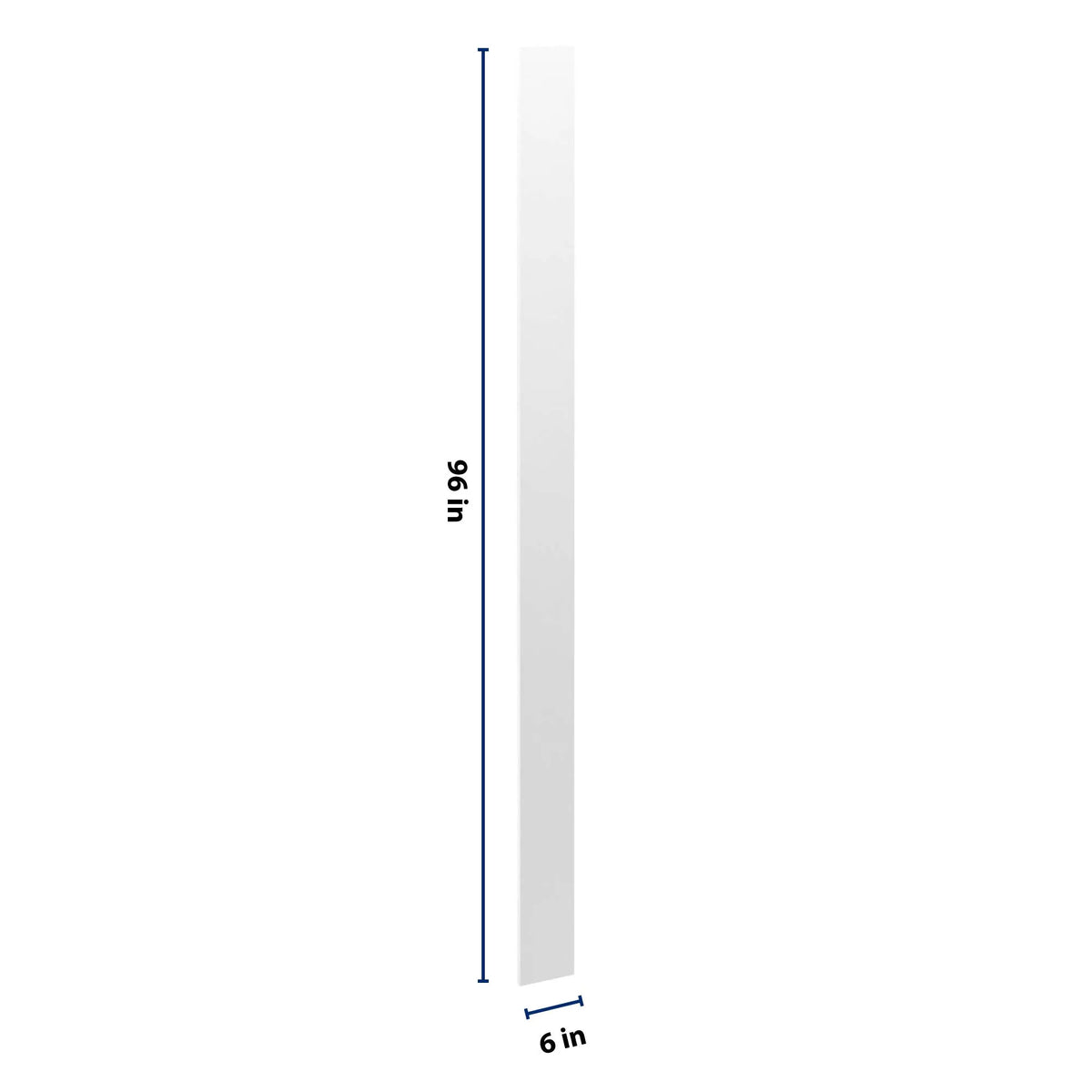 cnc luxor white 6 w x 96 h fillers