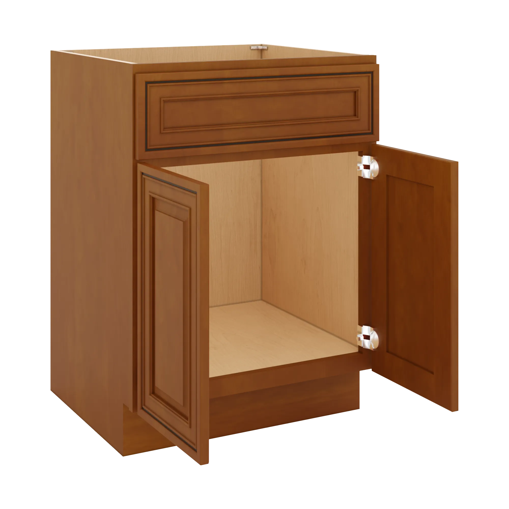 j k mocha glazed k10 vanity base sink door false drawer 24 w x 33 h x 21 d