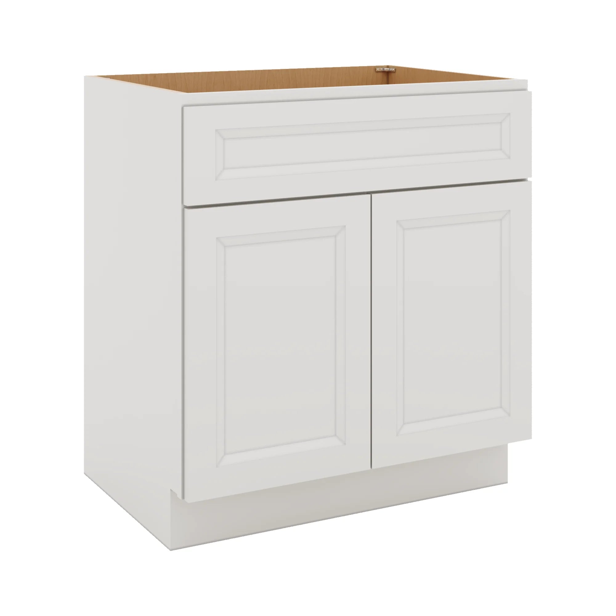 J&K Pure B5 Vanity Base Sink Door/False Drawer 30" W x 33" H x 21" D