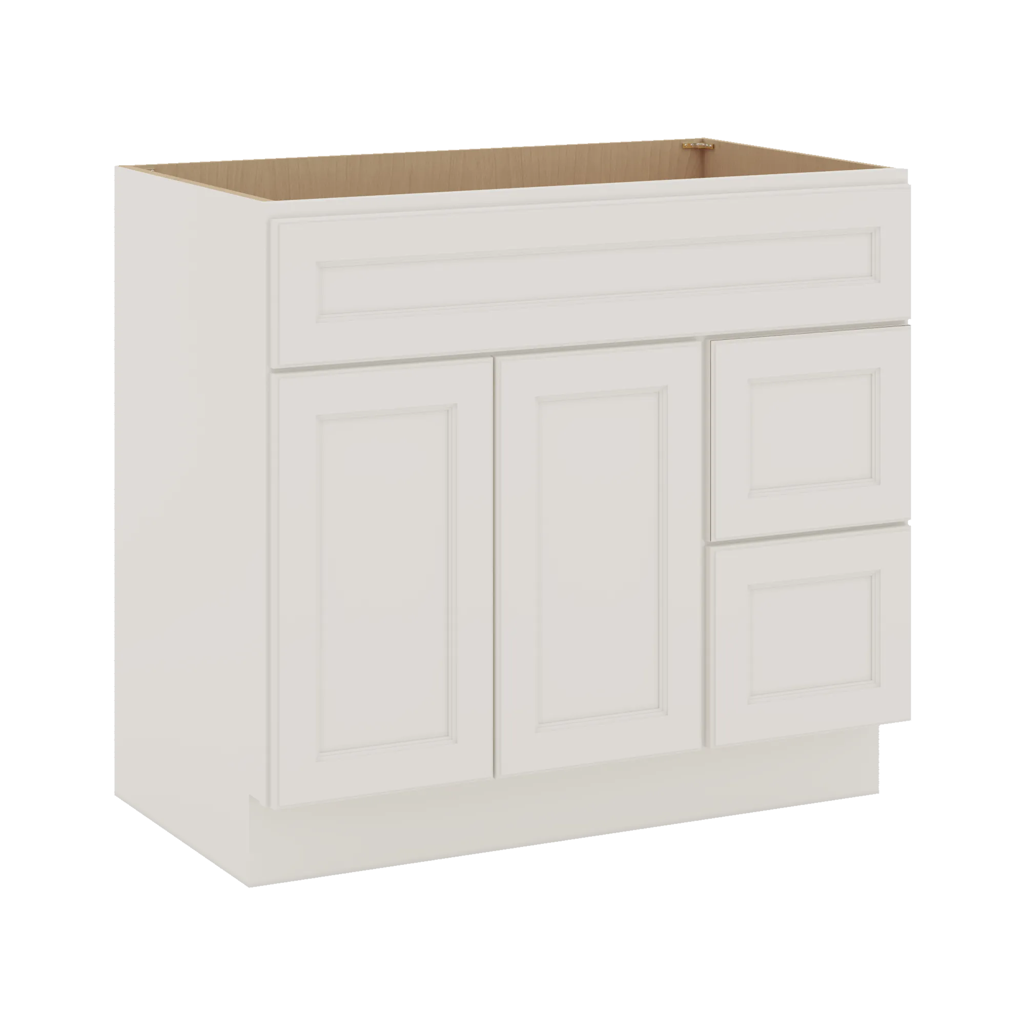 J&K Dove E1 Vanity Sink Combo 36" W x 33" H x 21" D
