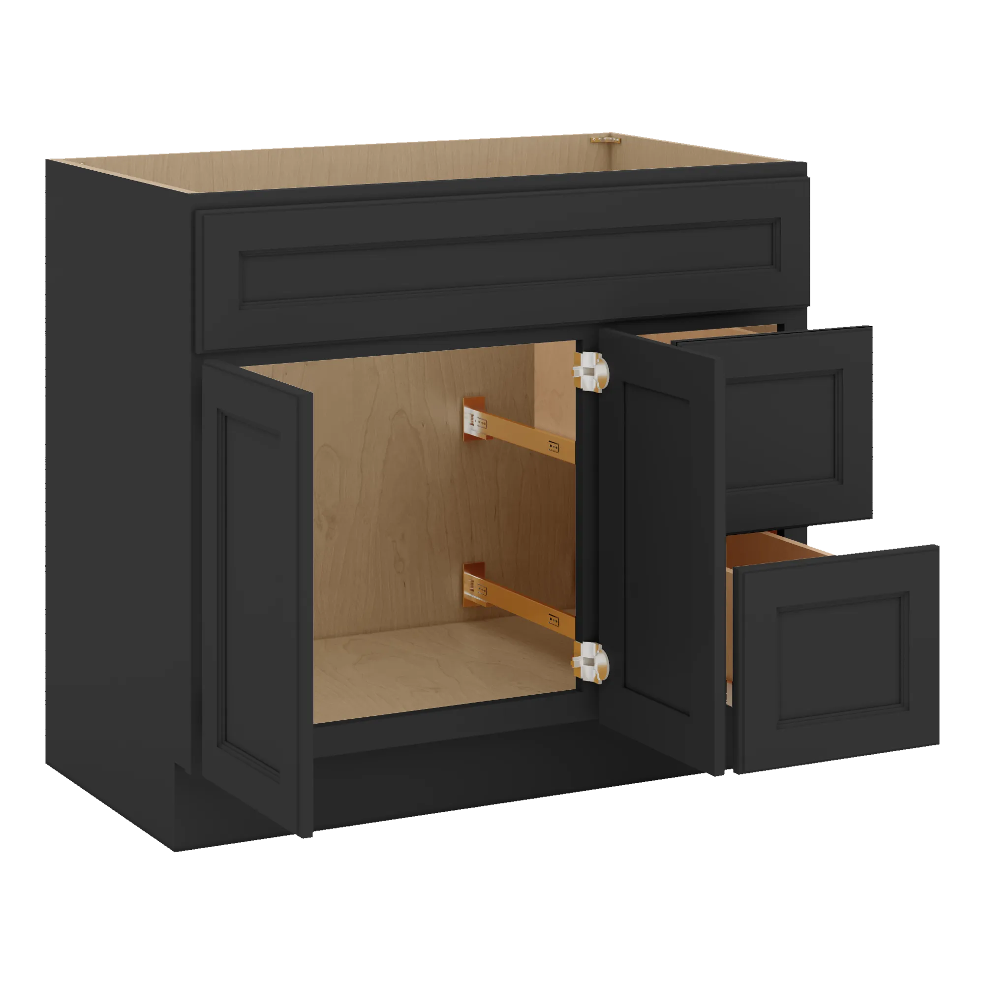 FA3621D Open Angle Charcoal