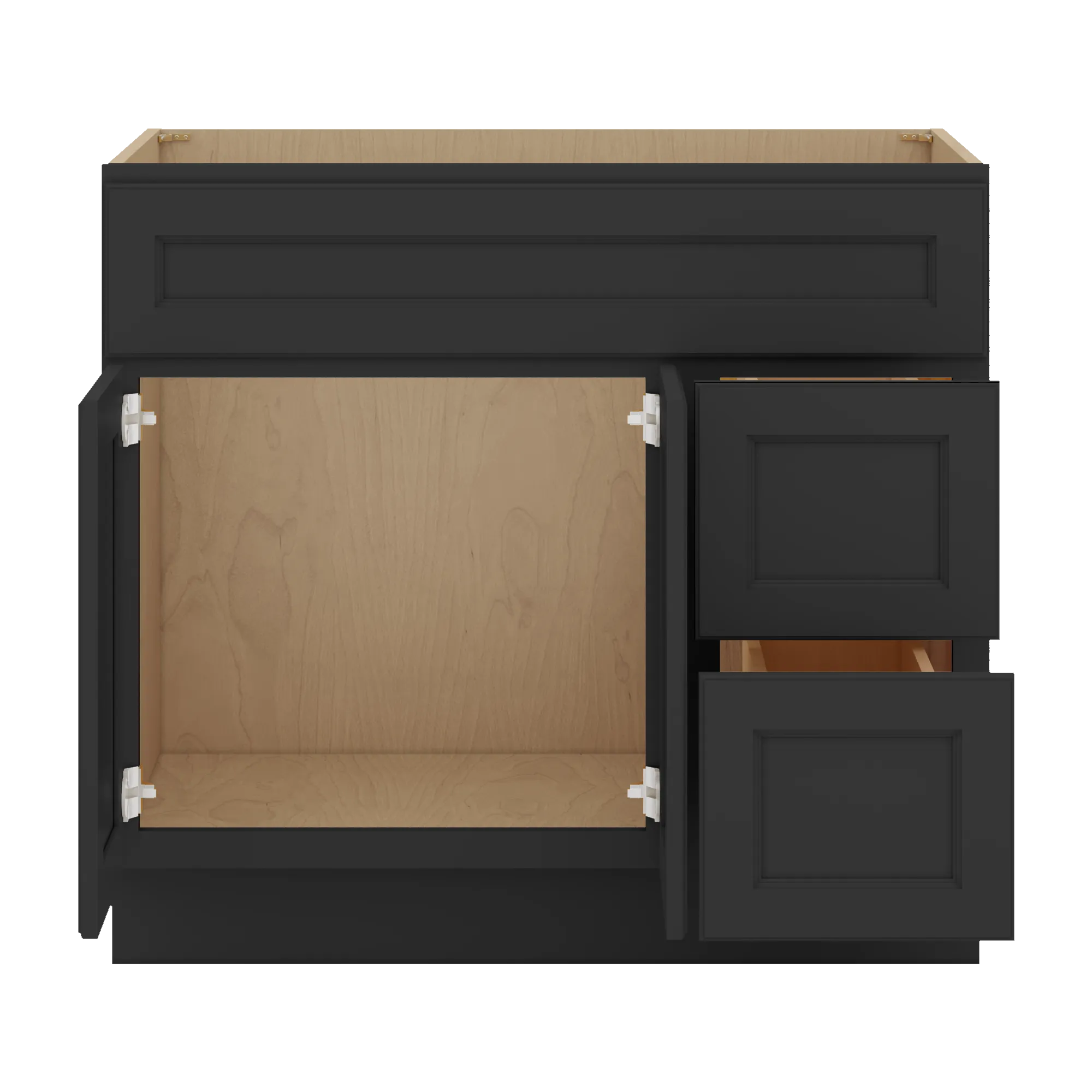 FA3621D Open Front Charcoal