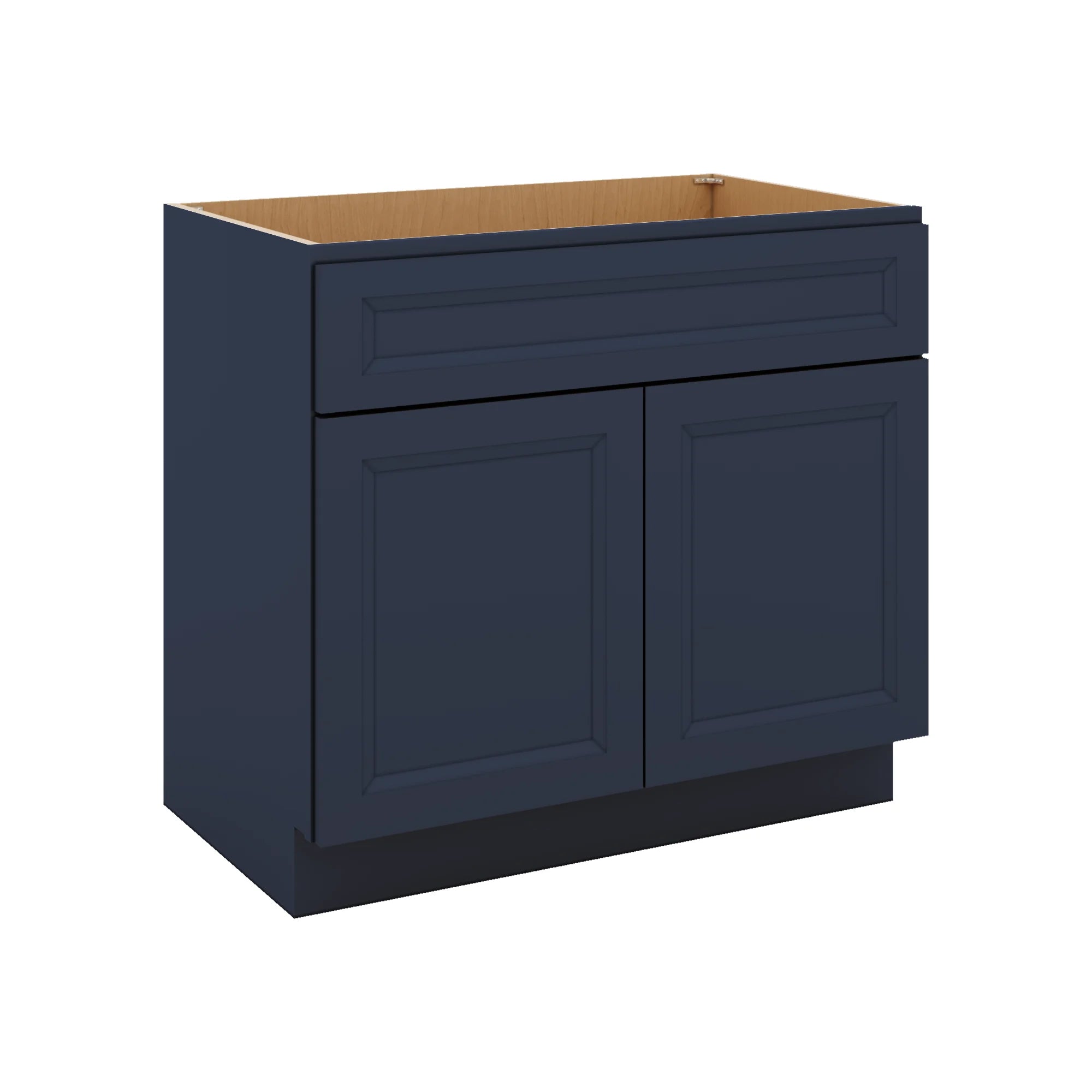 J&K Naval B7 Vanity Base Sink Door/False Drawer 36" W x 33" H x 21" D