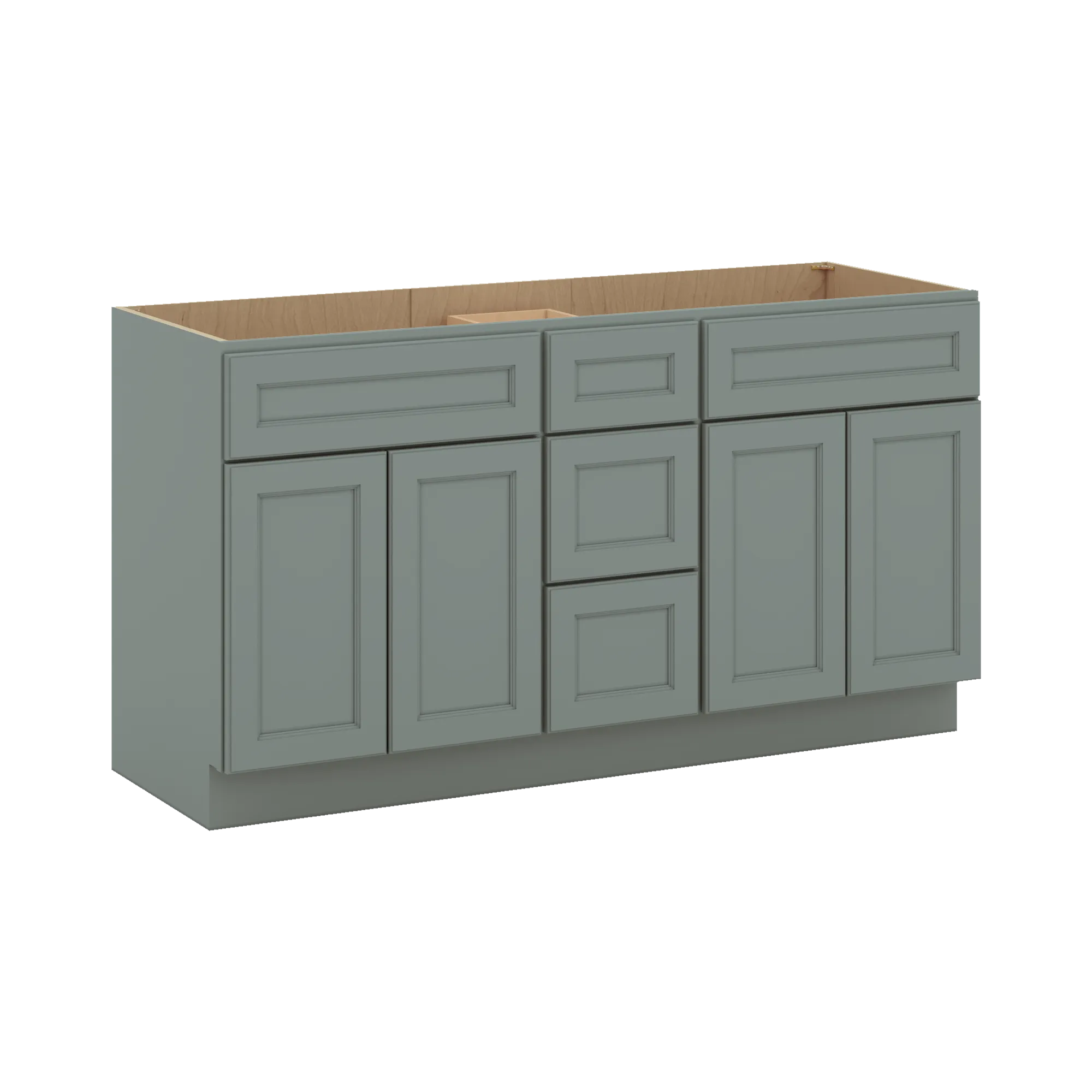 J&K Sage E3 Vanity Sink Combo 60" W x 33" H x 21" D