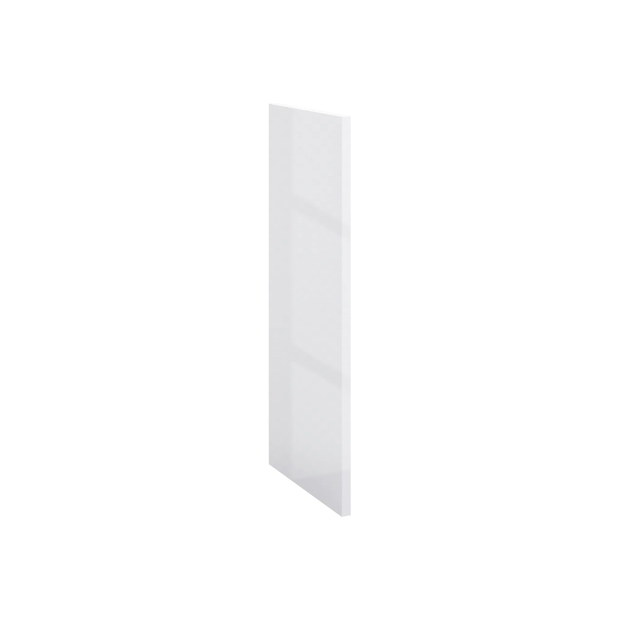 Modernform Cabinet Gloss White 3/4" W X 30" H X 12 3/4" D Wall End Panel