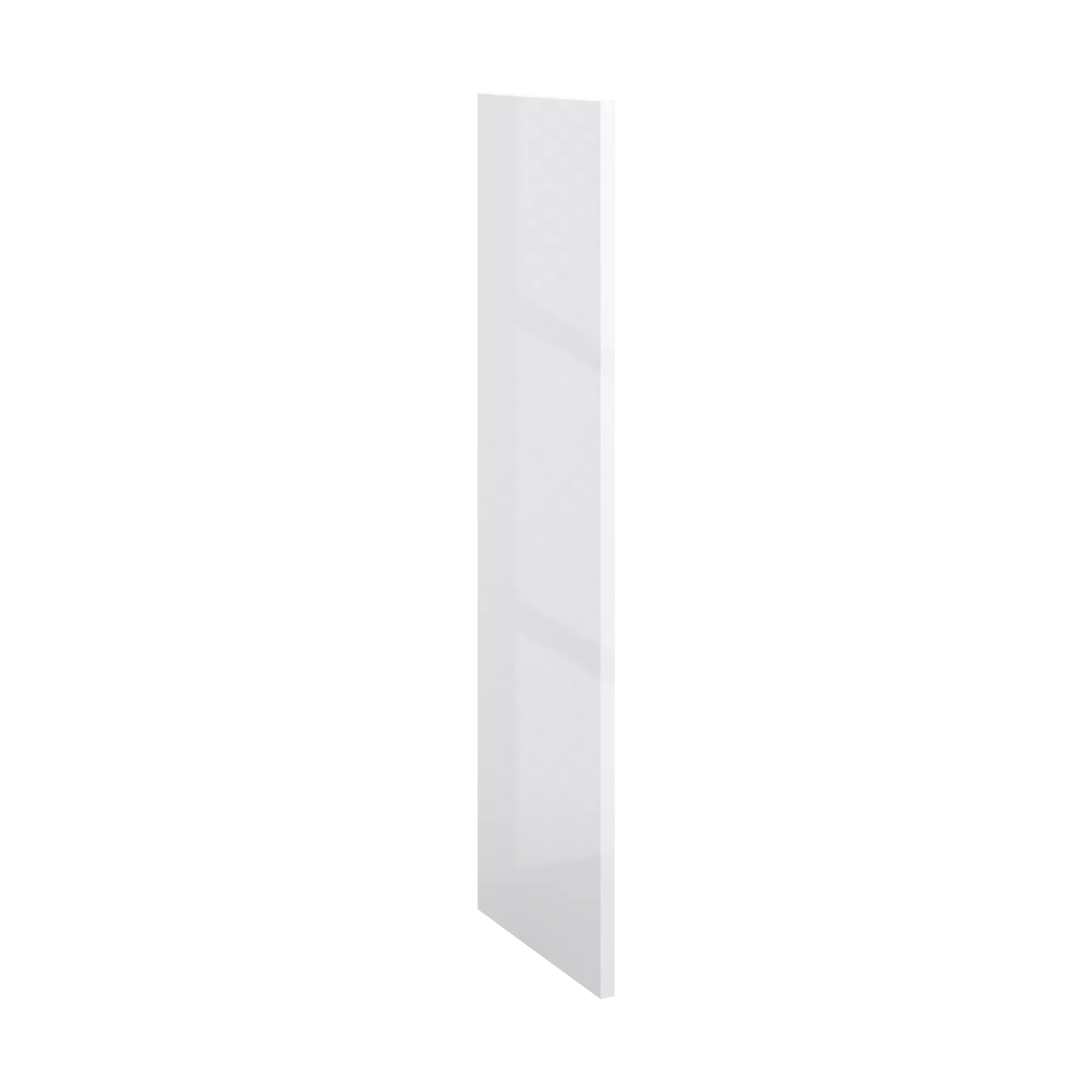 Modernform Cabinet Gloss White 3/4" W X 42" H X 12 3/4" D Wall End Panel