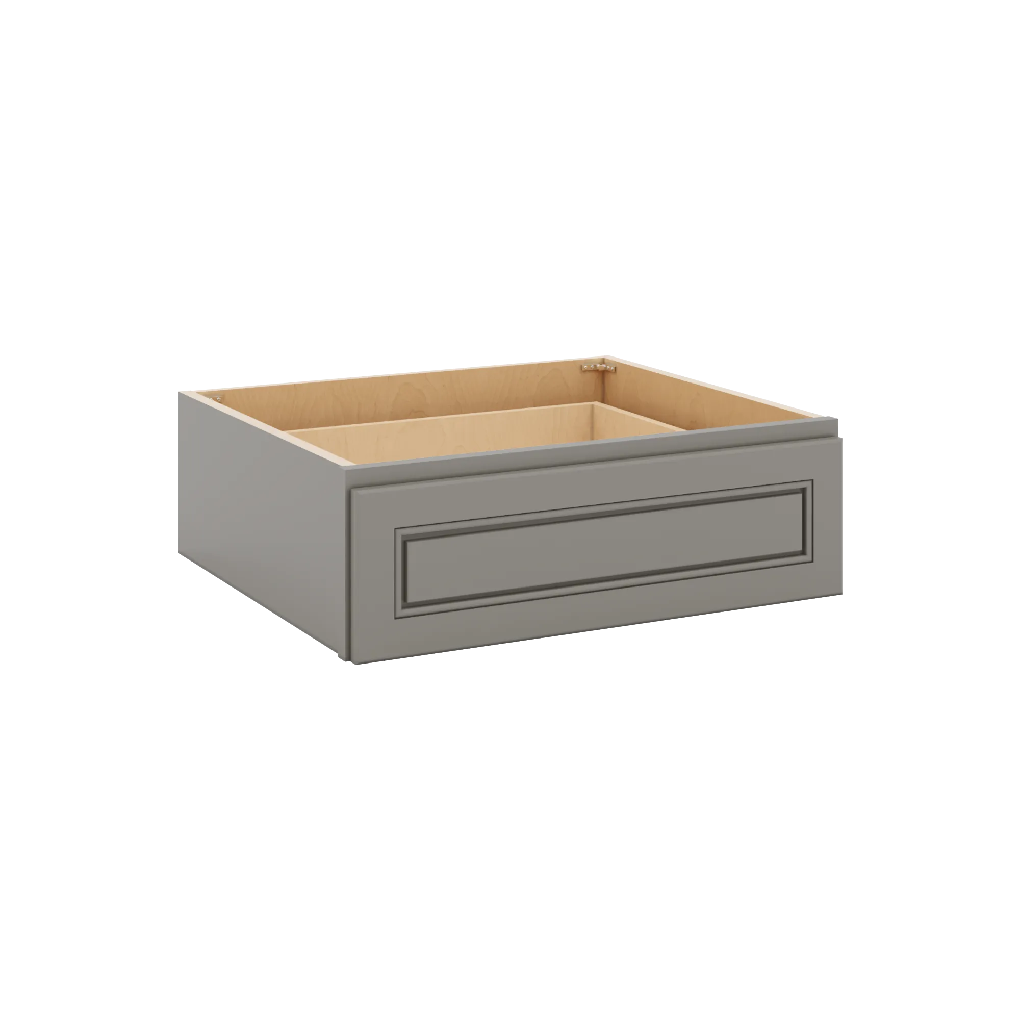 J&K Greige K3 24" W x 7-1/2" H or 8-1/2" H Knee Drawer