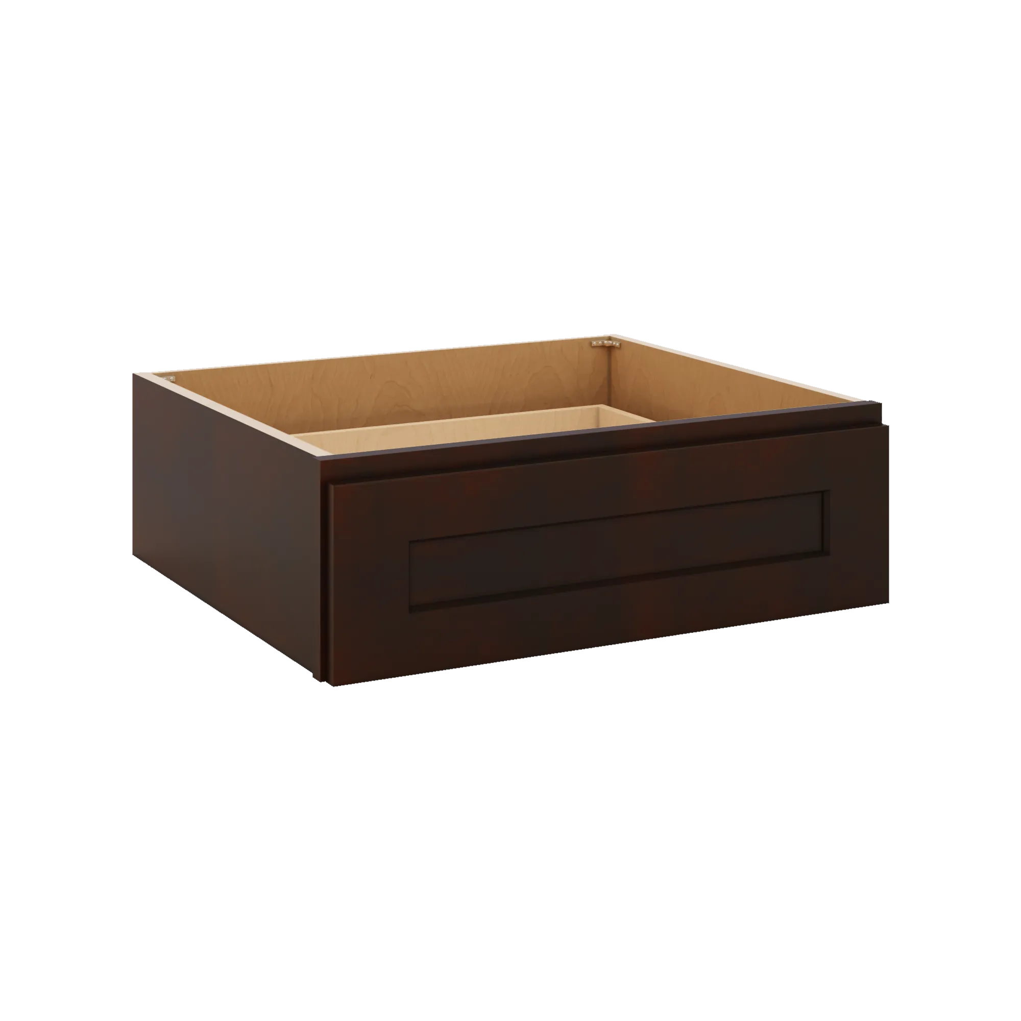 J&K Java Coffee S1 24" W x 7-1/2" H or 8-1/2" H Knee Drawer