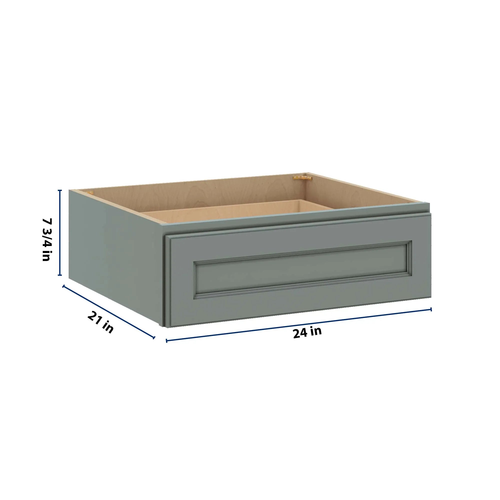 J&K Sage E3 24" W x 7-1/2" H or 8-1/2" H Knee Drawer