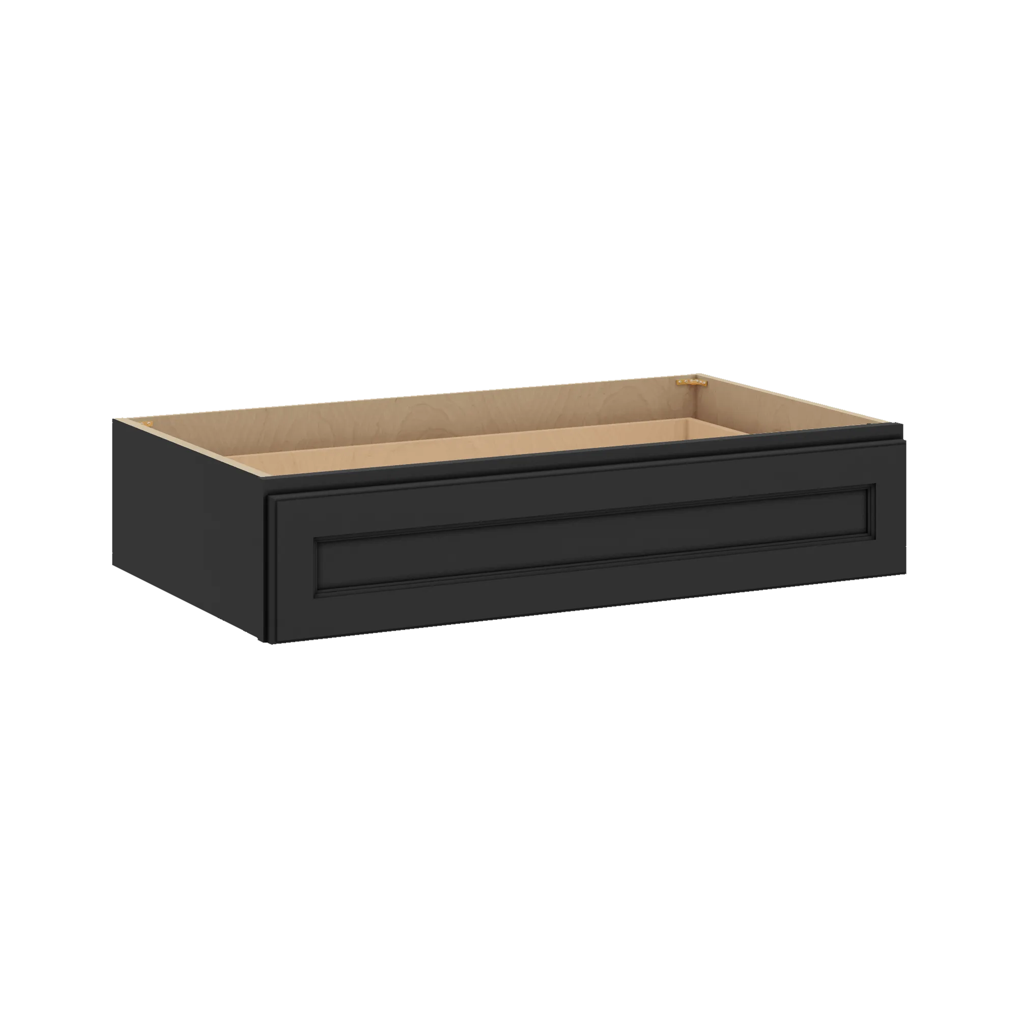 J&K Charcoal E2 36" W x 7-1/2" H or 8-1/2" H Knee Drawer