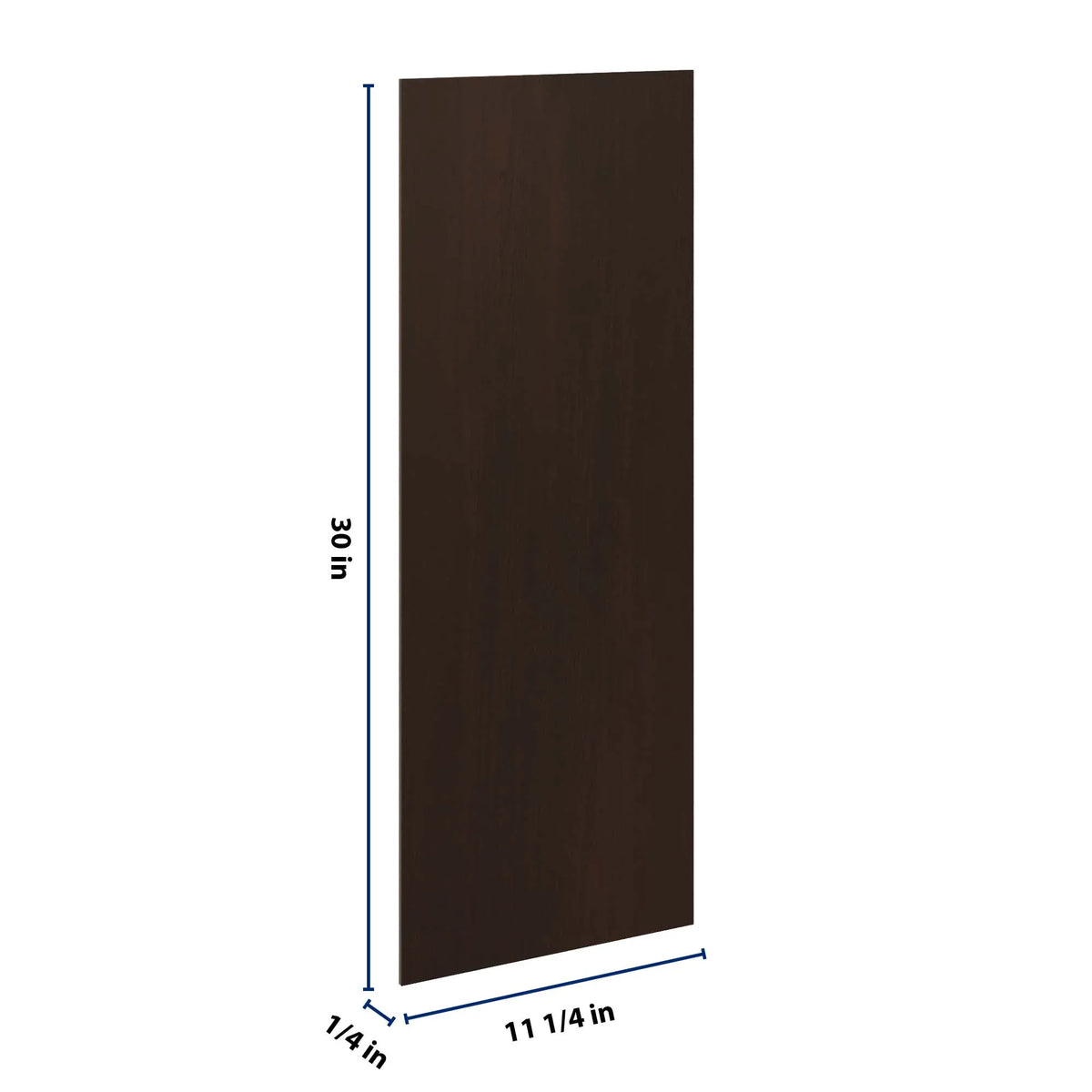 CNC Luxor 5-Piece Espresso 1/4" W X 30" H Finished Skin