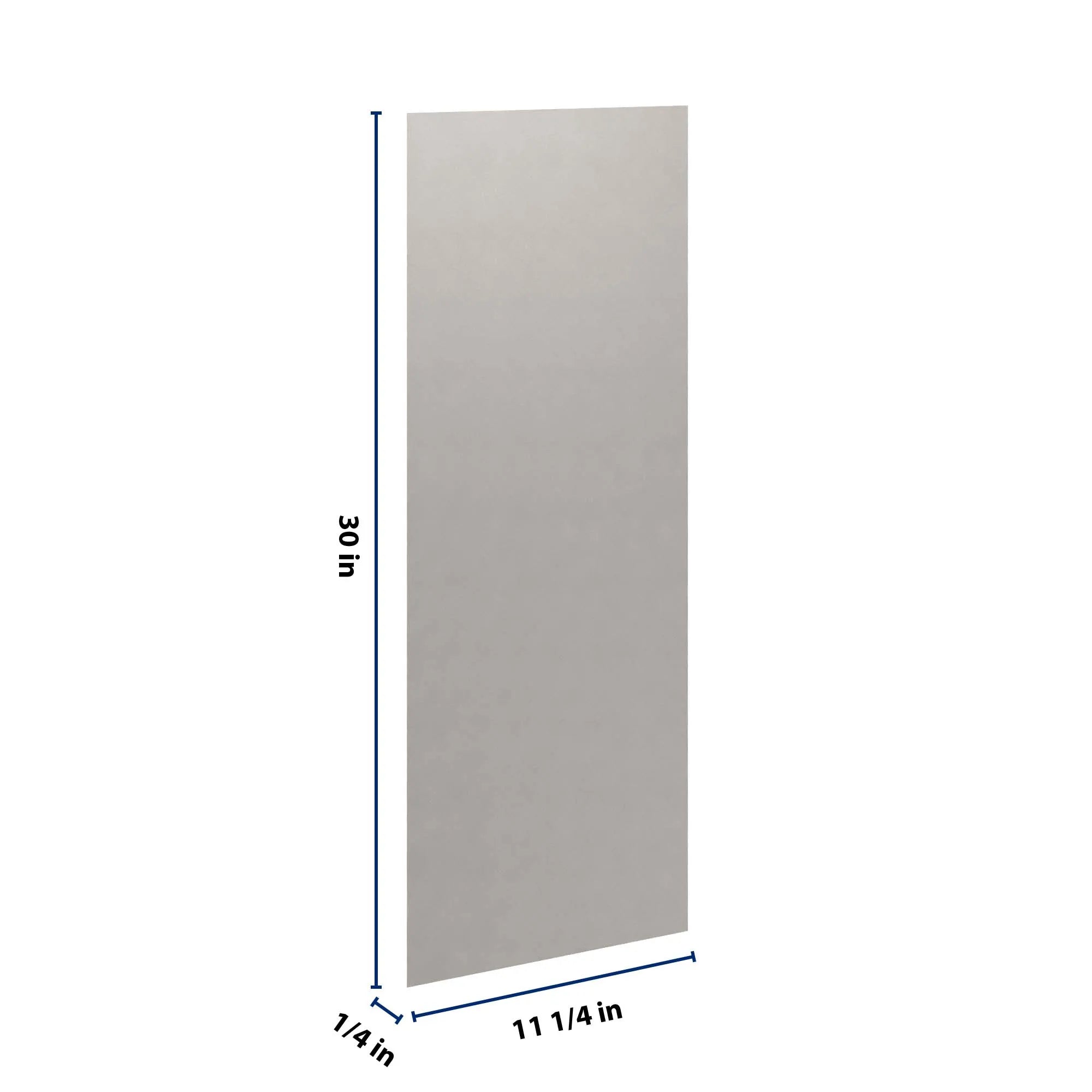 cnc luxor 5 piece misty grey 1 4 w x 30 h finished skin
