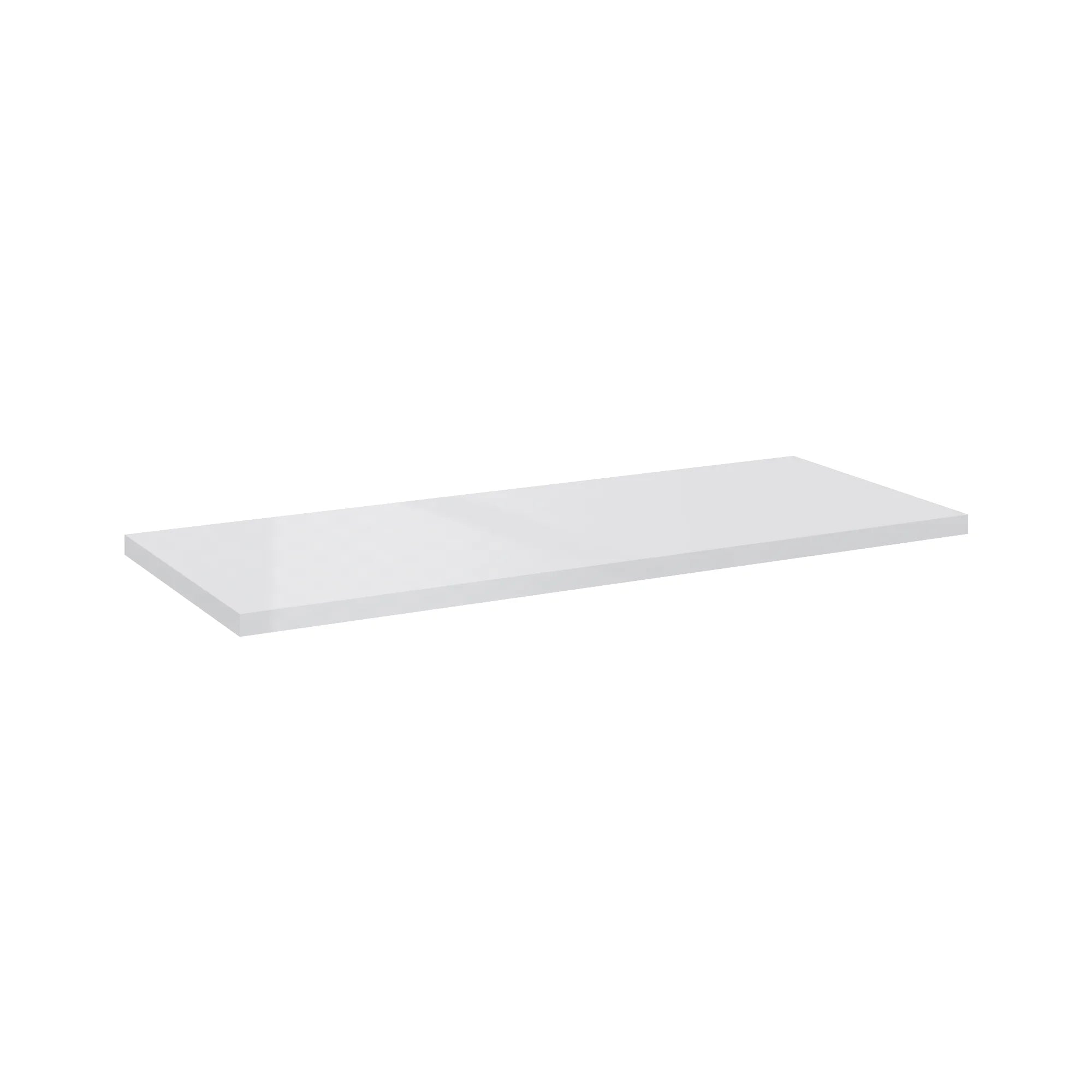 Modernform Cabinet Gloss White 30" W X 3/4" H X 12" D Floating Shelf