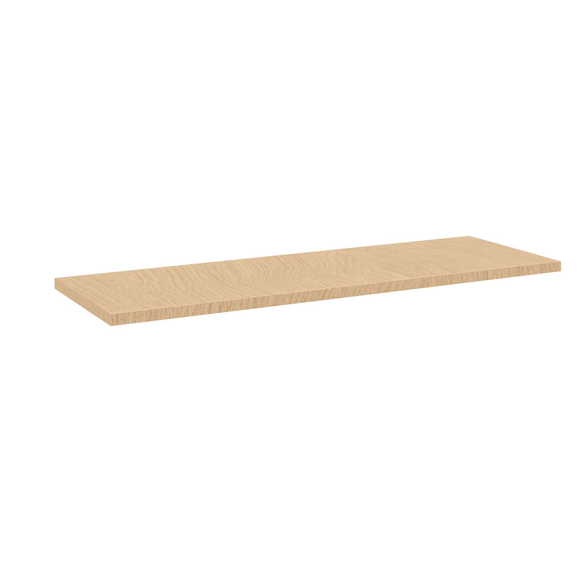 Modernform Cabinet Natural Oak 36" W X 3/4" H X 12" D Floating Shelf