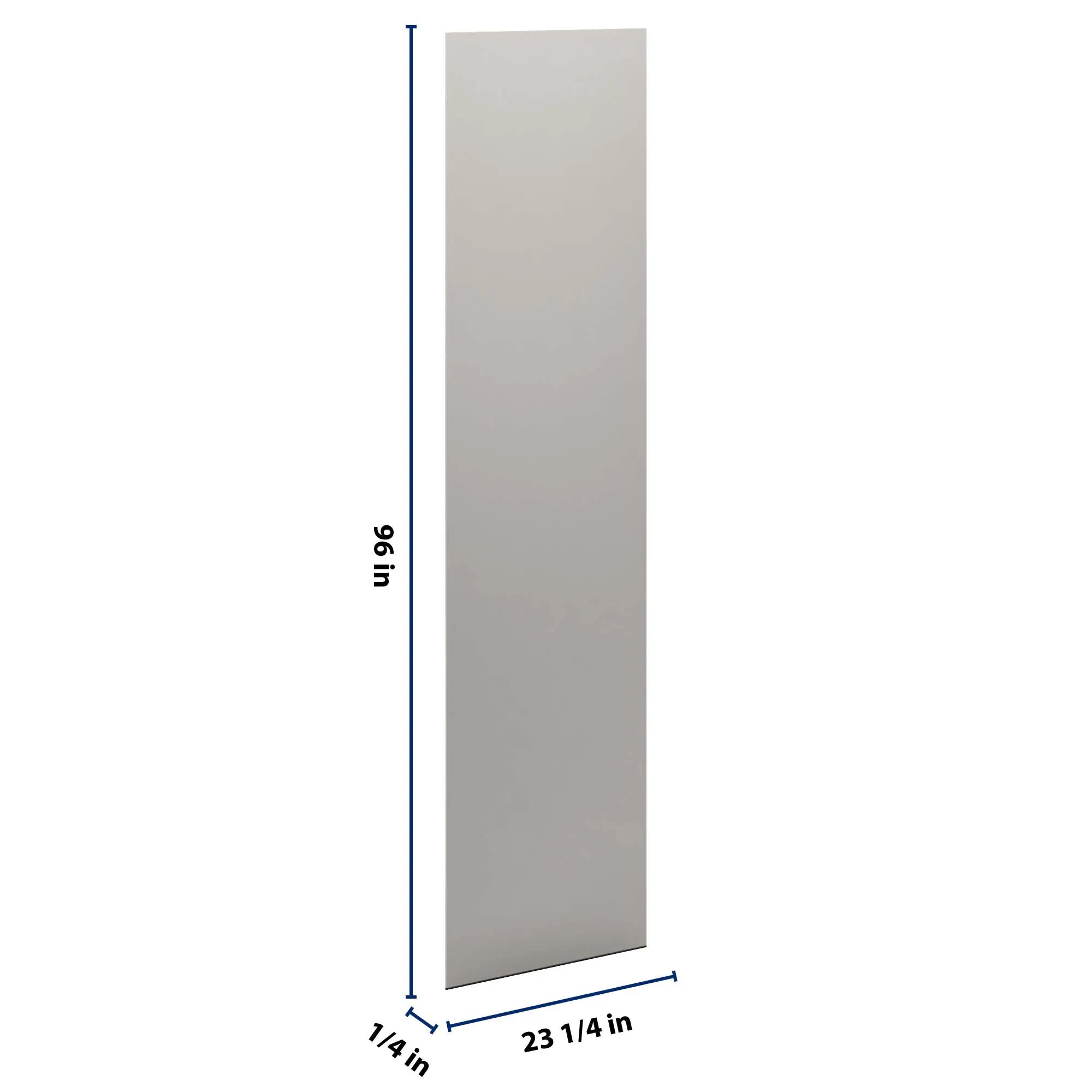 cnc luxor 5 piece misty grey 1 4 w x 96 h finished skin