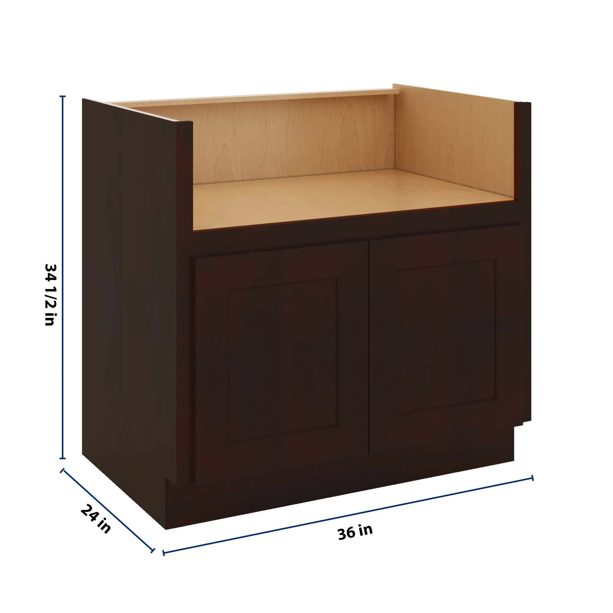 J&K Java Coffee S1 Base Farm Sink - 36" W