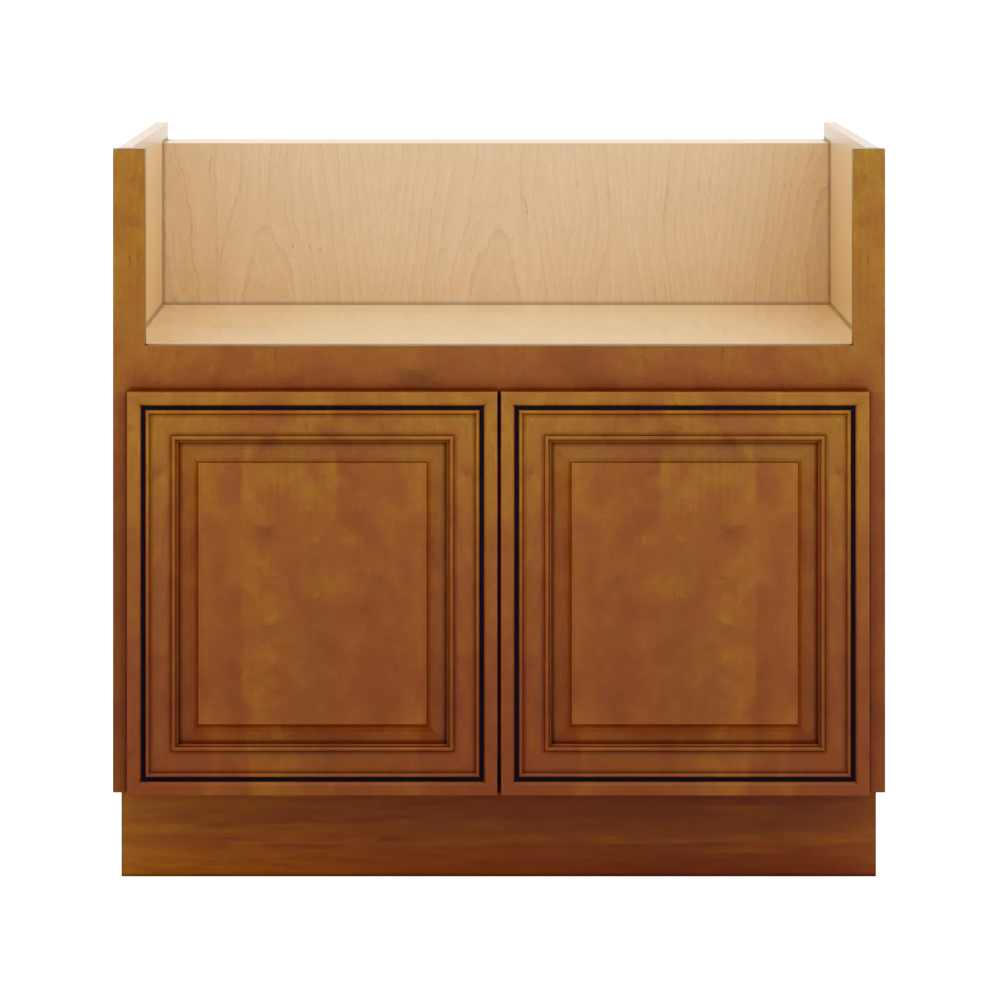 j k mocha glazed k10 base farm sink 36 w